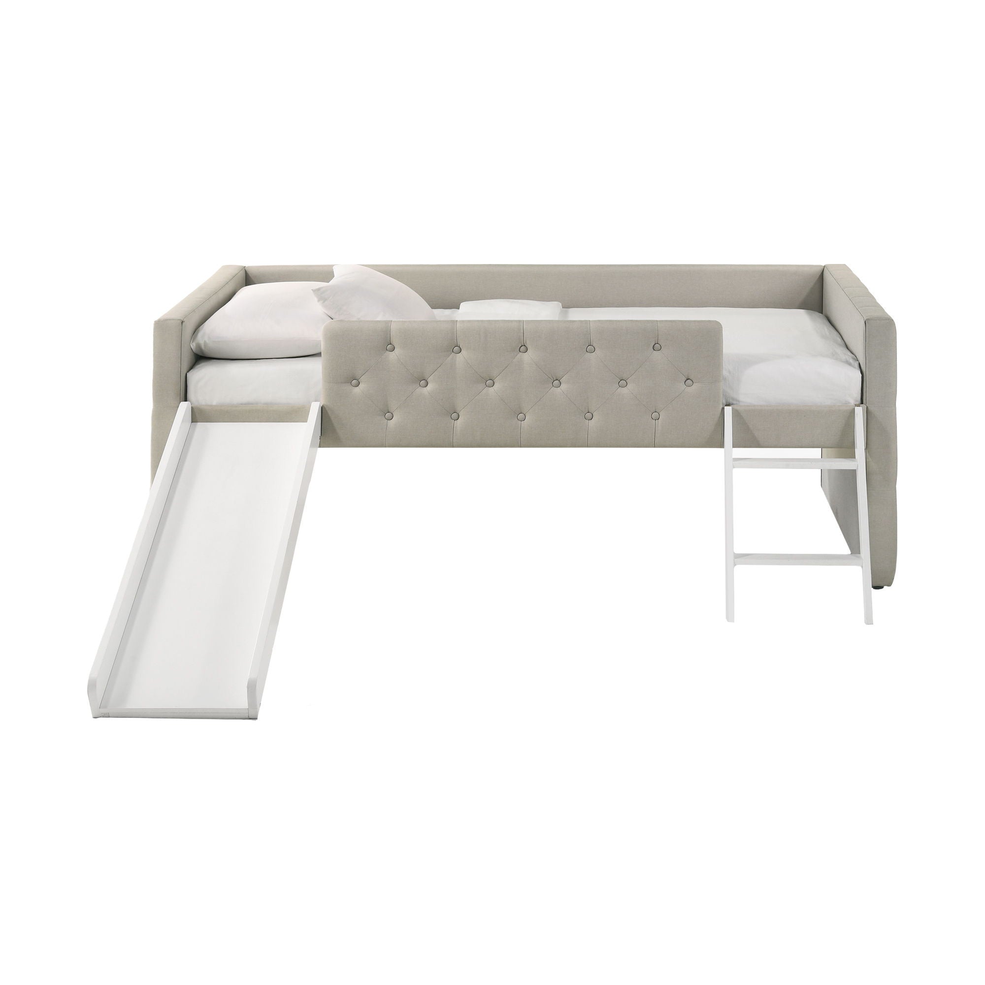 Addyson - Twin Loft Bed - Fog - Image 3