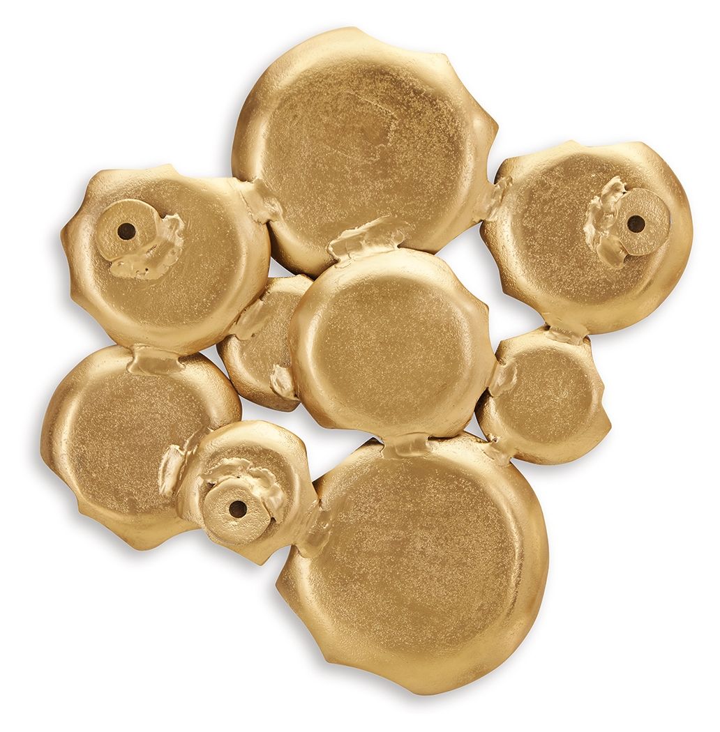 Gageton - Wall Decor - Antique Gold Finish - Image 3