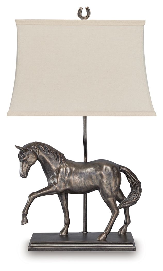 Sandorman - Poly Table Lamp - Bronze Finish - Image 1
