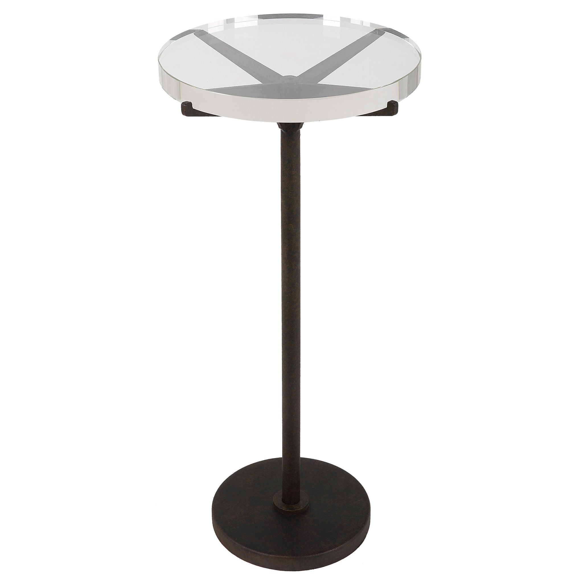 Forge - Industrial Accent Table - Black - Image 1