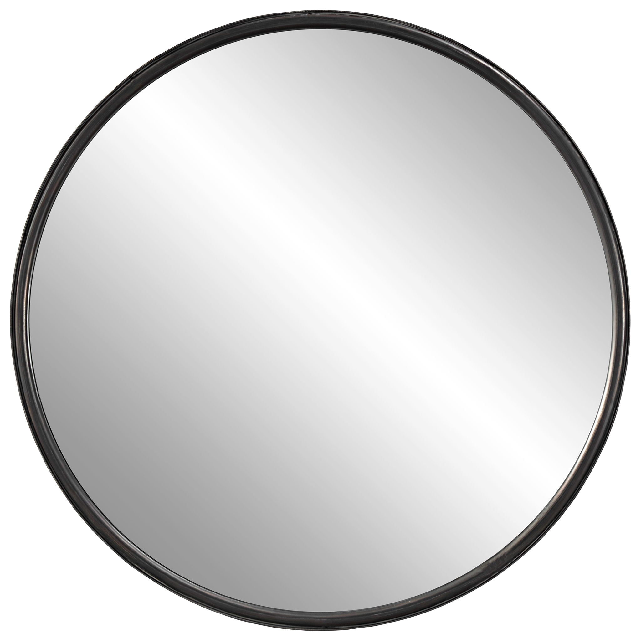 Dawsyn - Round Mirror - Black - Image 1