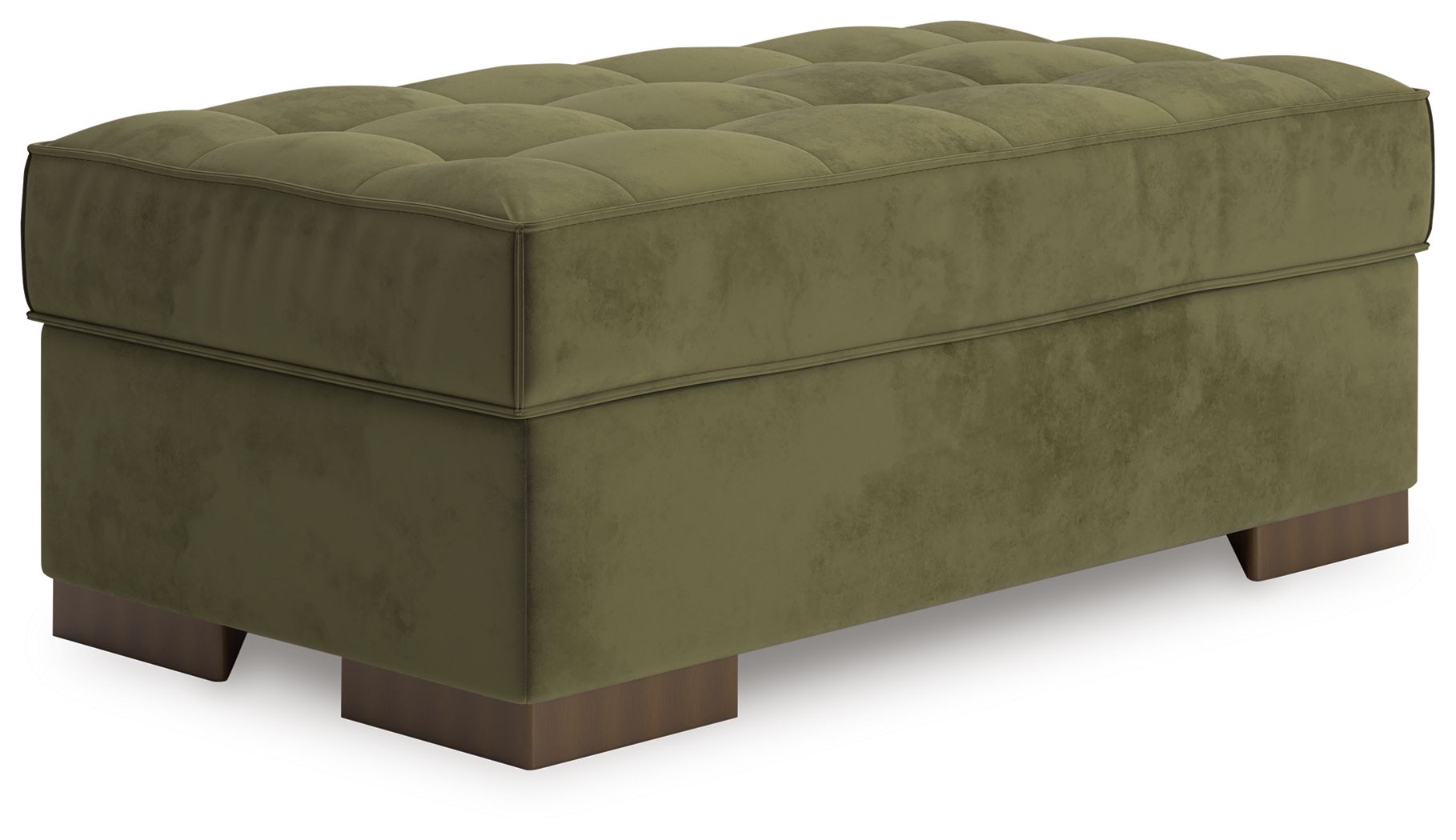 Caspian-Town – Oversized Accent Ottoman – Olive