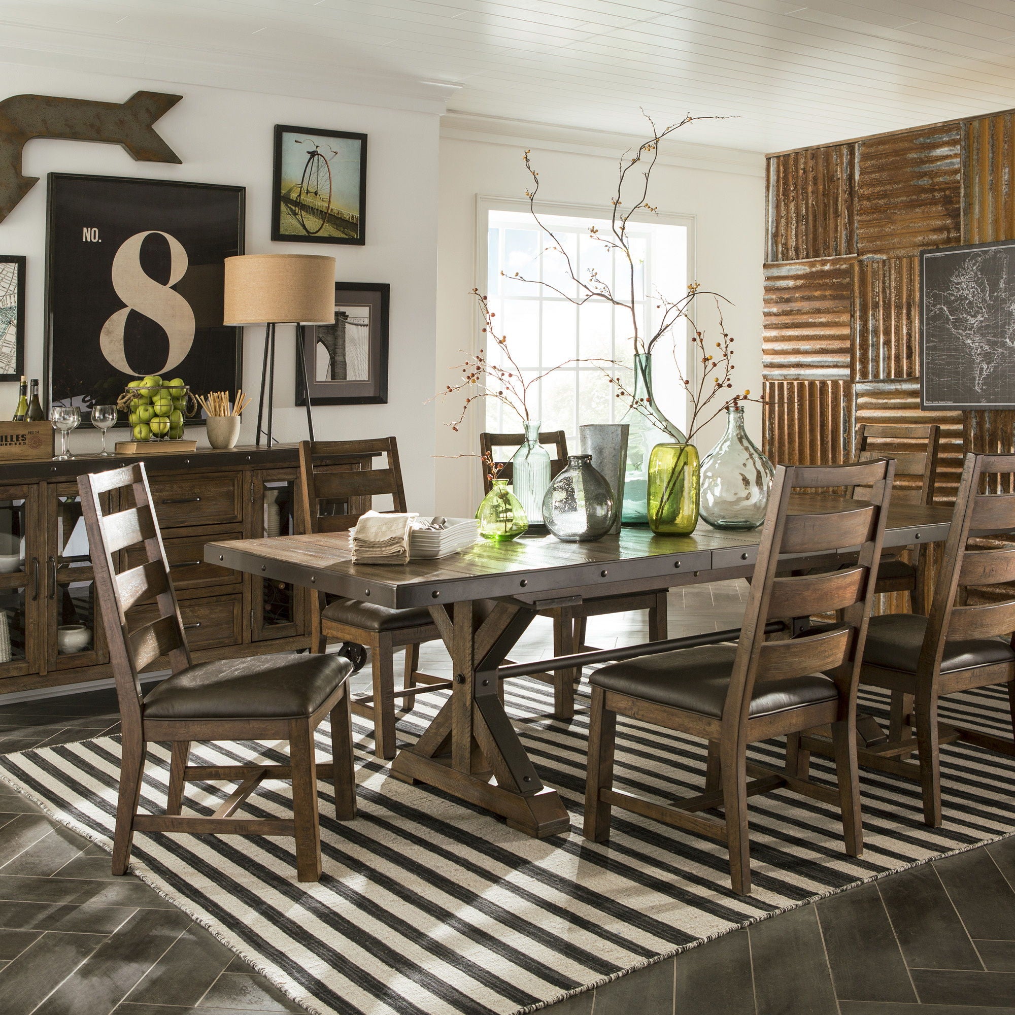 Taos - Dining Table - Canyon Brown - Image 2