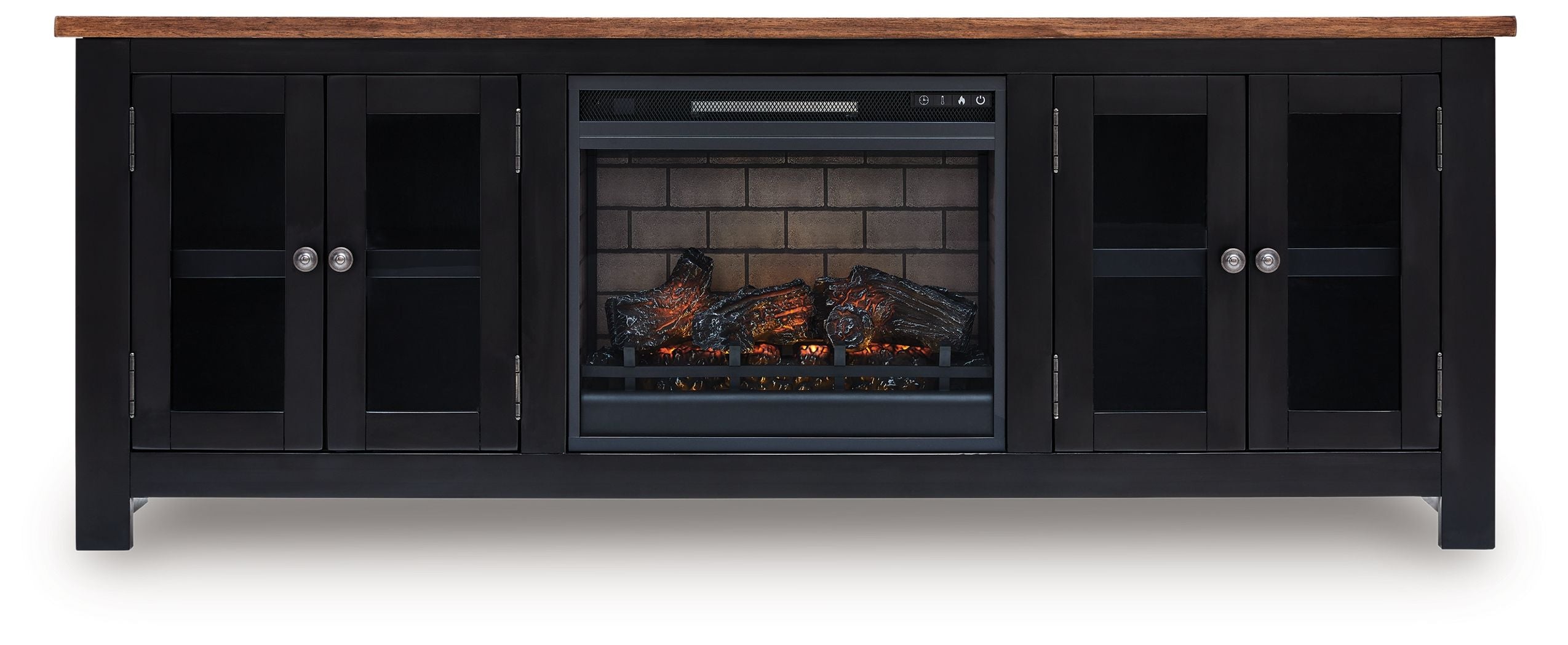 Wildenauer – 76″ TV Stand With Electric Fireplace