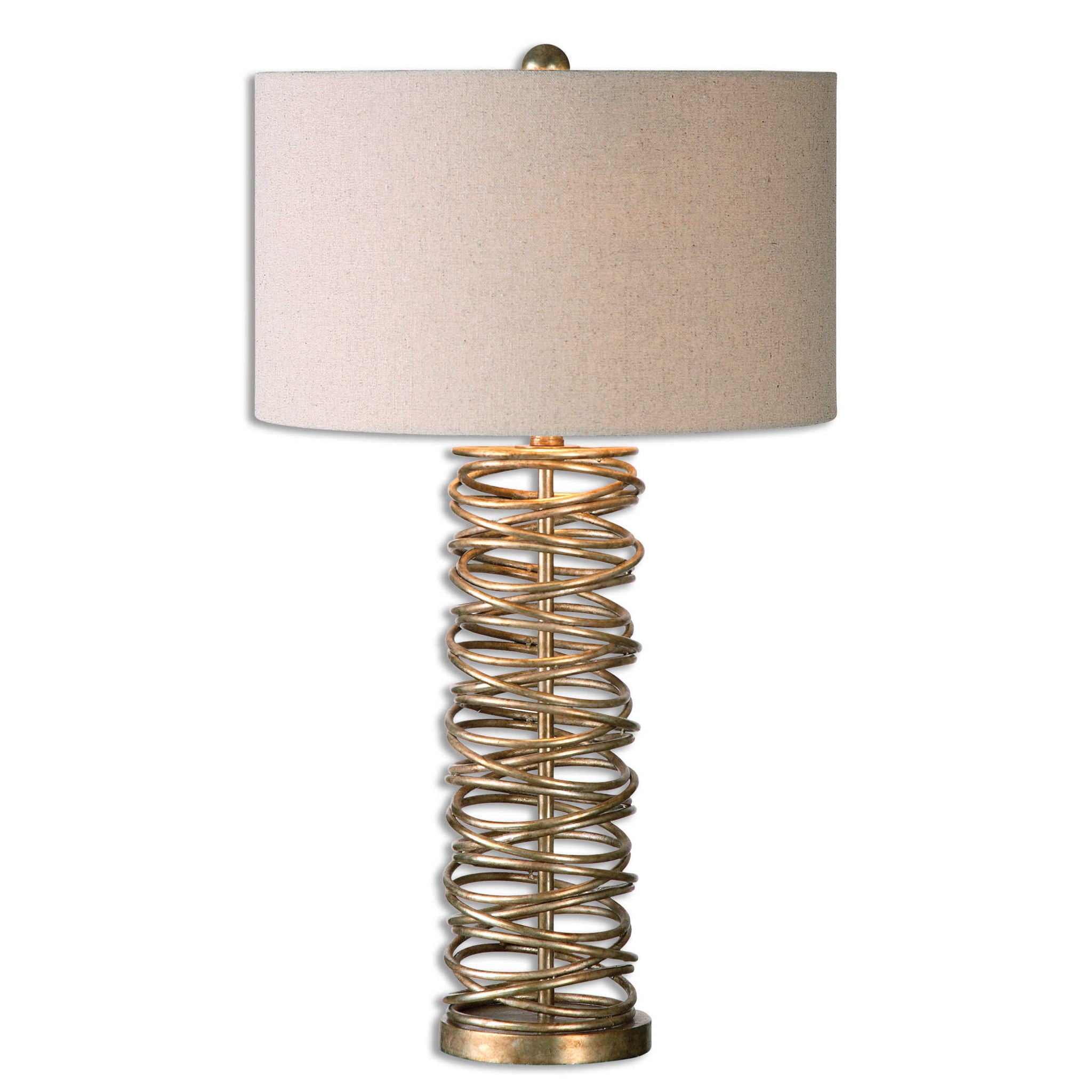 Amarey – Metal Ring Table Lamp – Gold