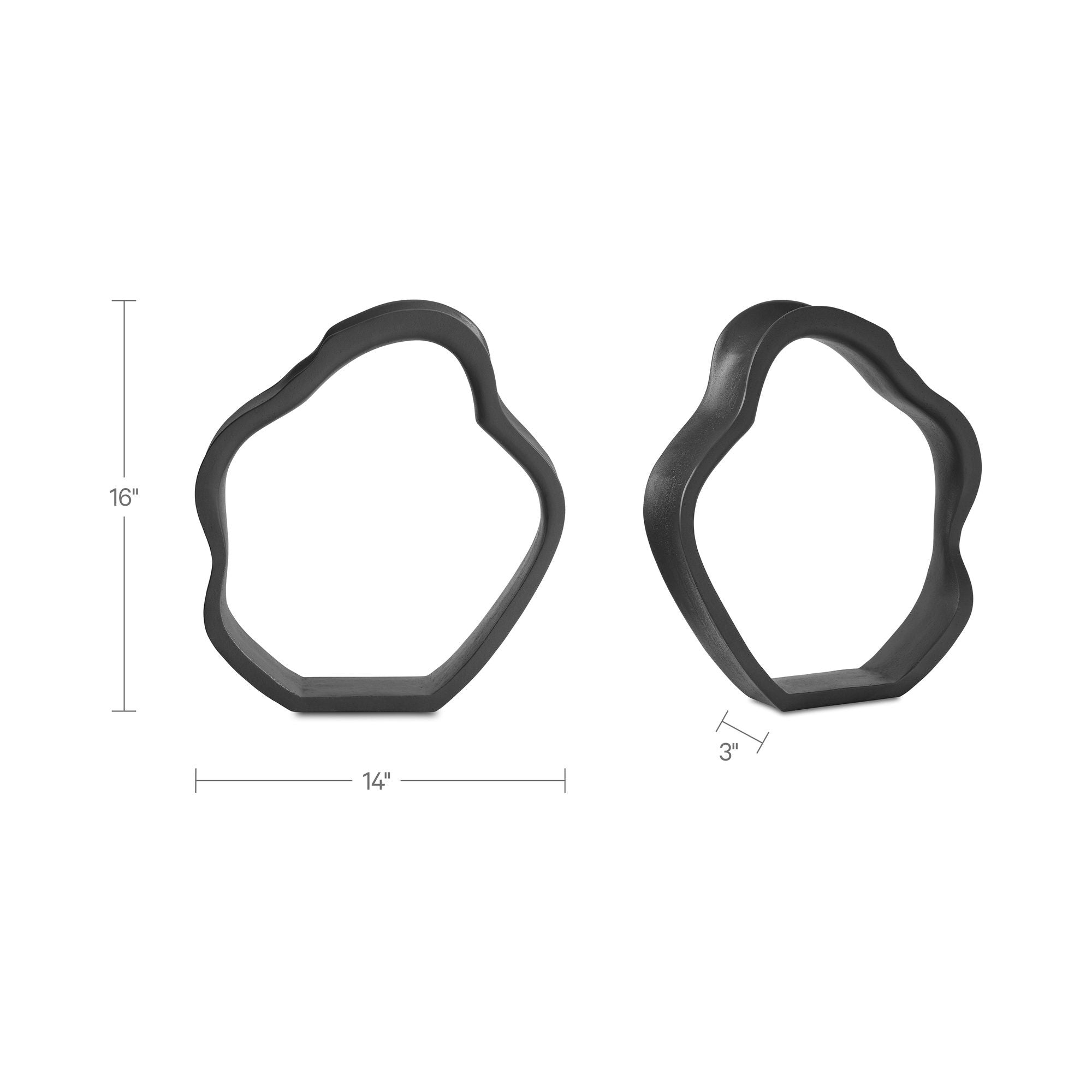 Eminence - Tabletop Sculpture - Black - Image 2
