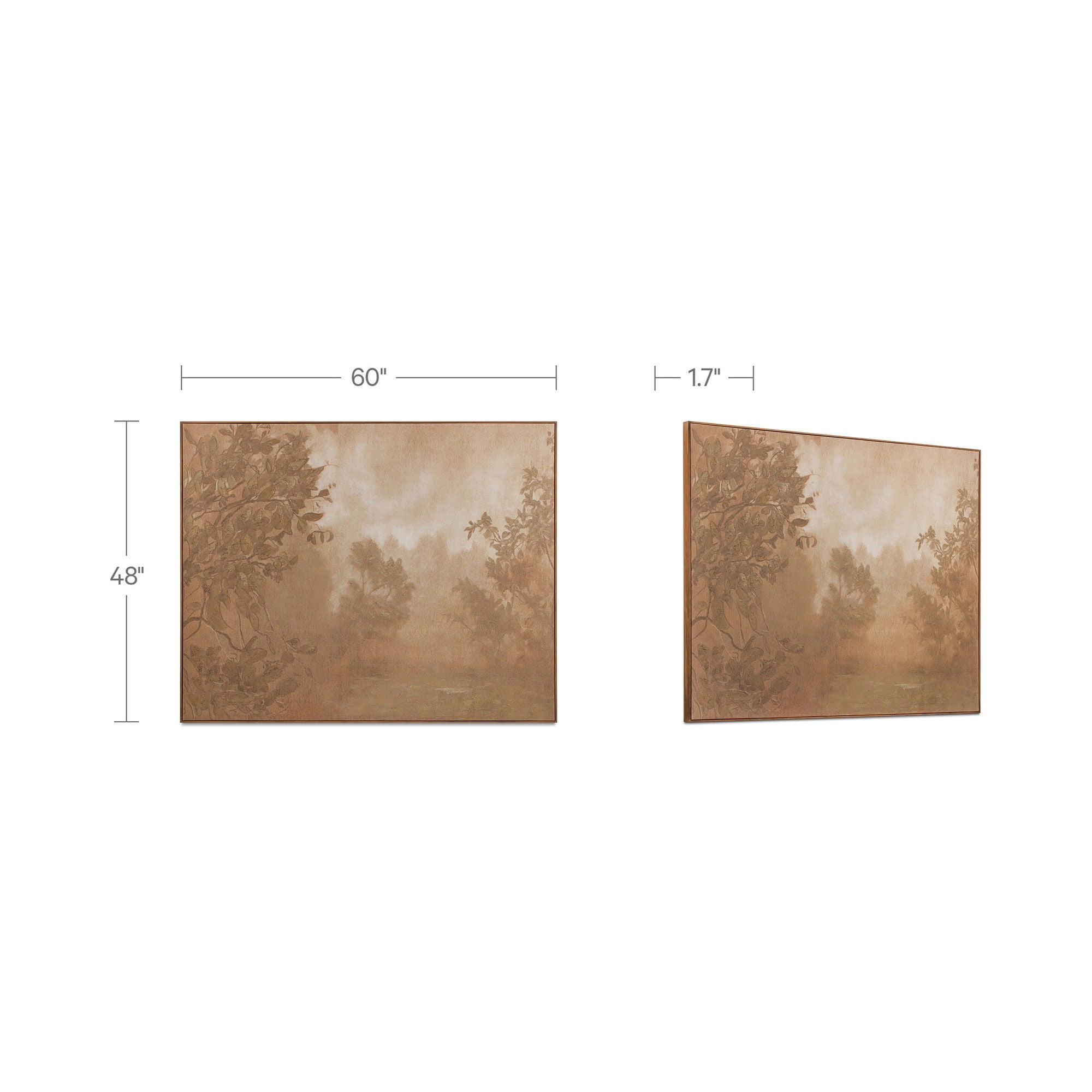Fawn - Canvas Art - Light Brown - Image 2