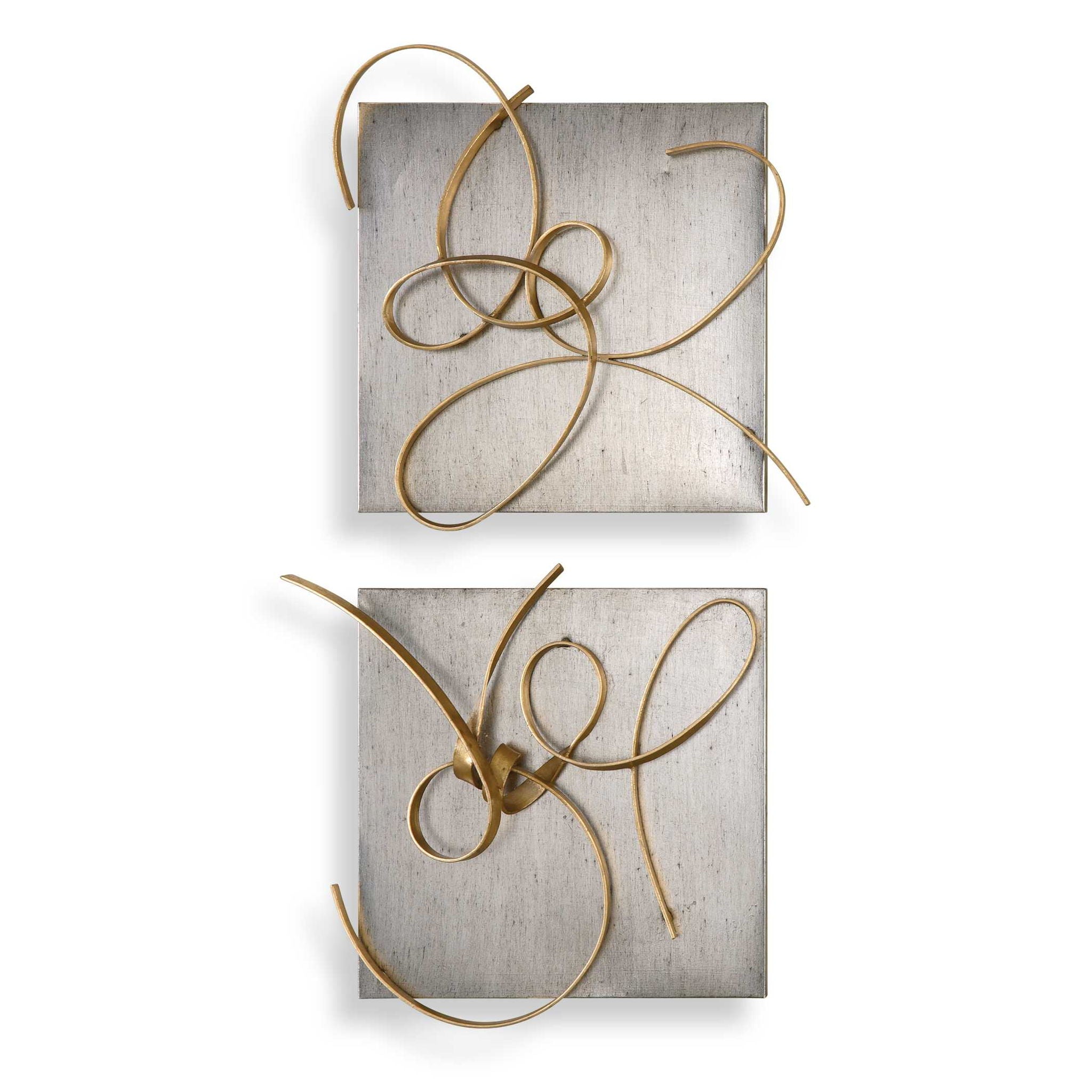 Harmony – Metal Wall Art (Set of 2) – Gold
