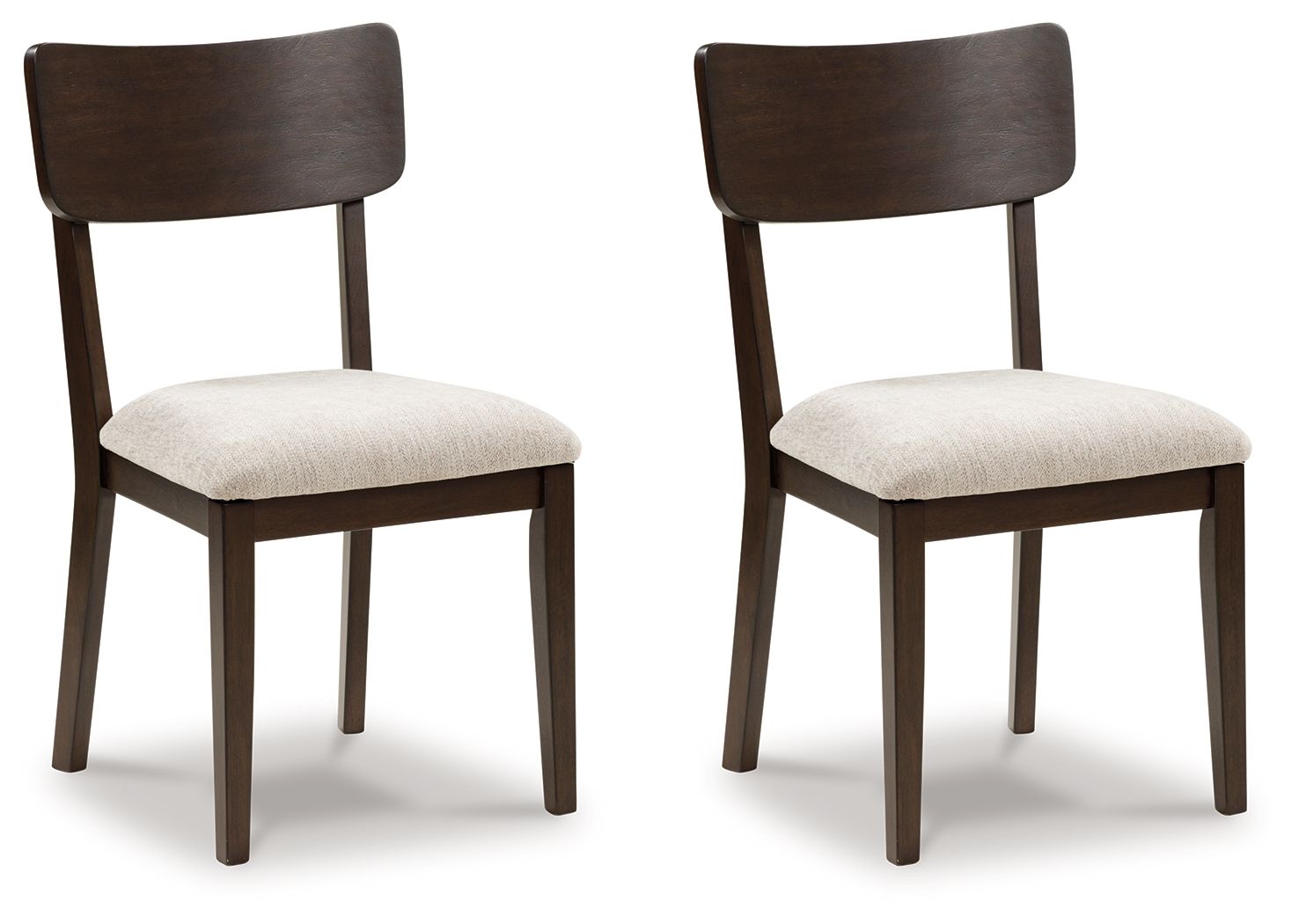 Mallenette - Dining Upholstered Side Chair (Set of 2) - Merlot - Image 1