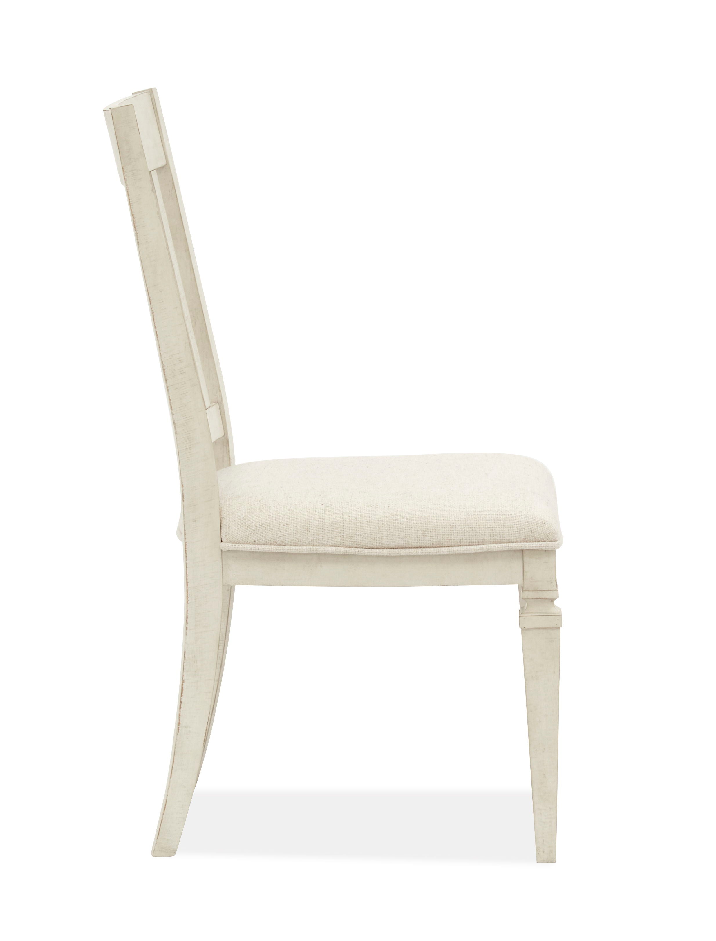 Newport - Dining Side Chair With Upholstered Seat (Set of 2) - Alabaster - Image 3