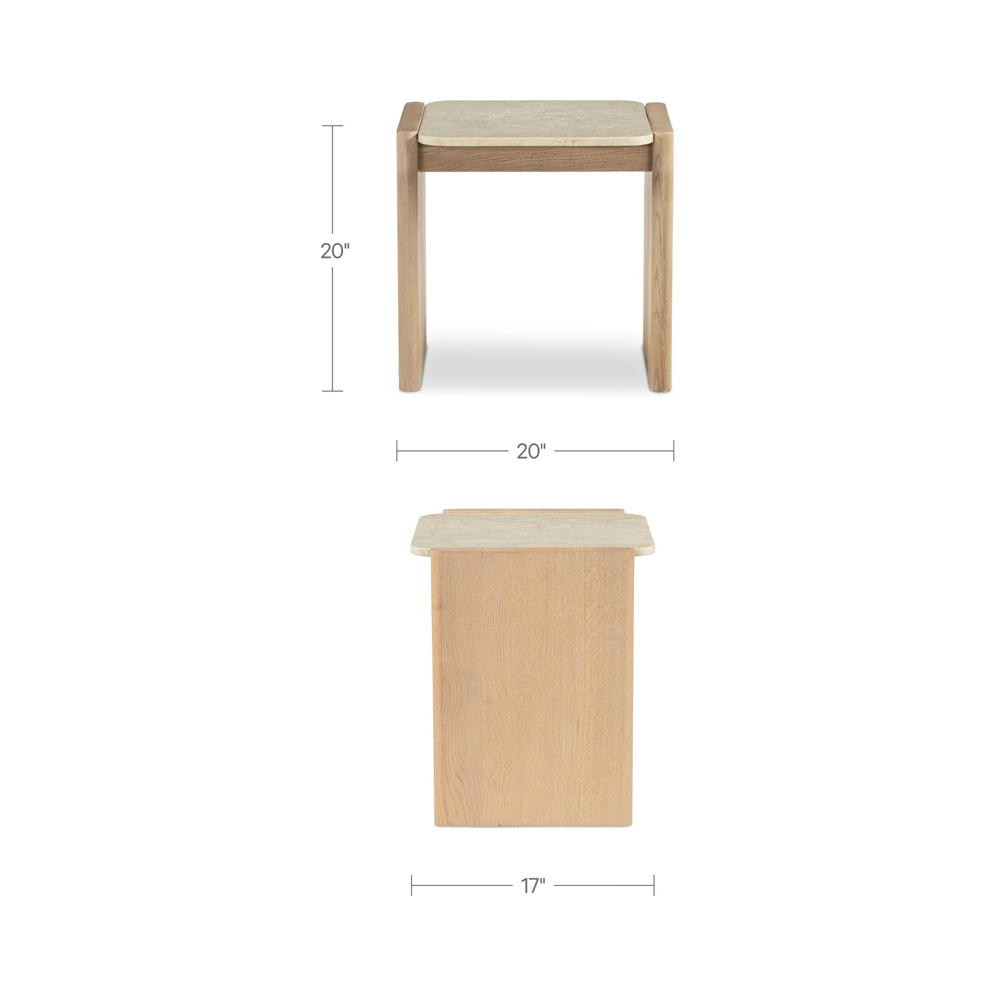 Lane - Side Table - Natural - Image 3