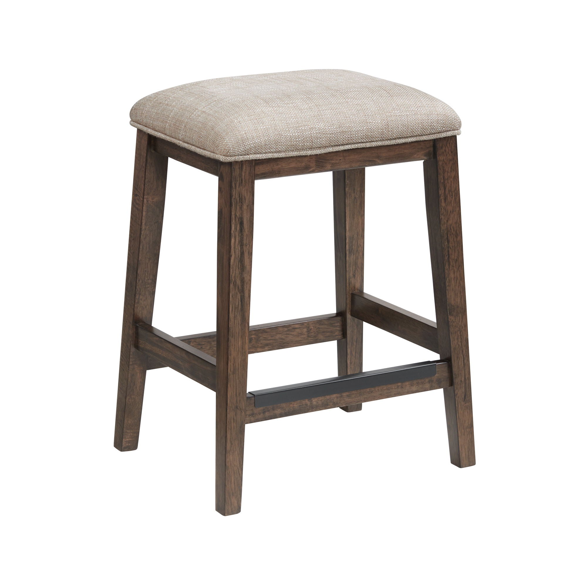 Kauai – Backless Stool – Brushed Mango Wood