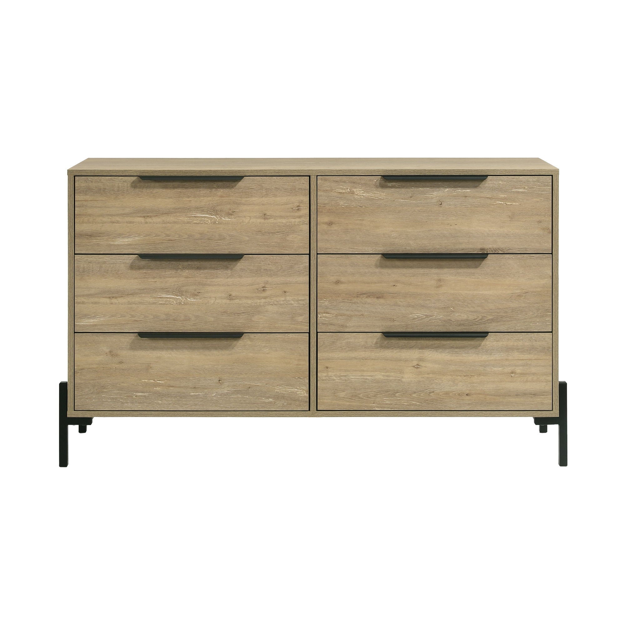 Newhall - Dresser - Vintage Oak Melamine - Image 2
