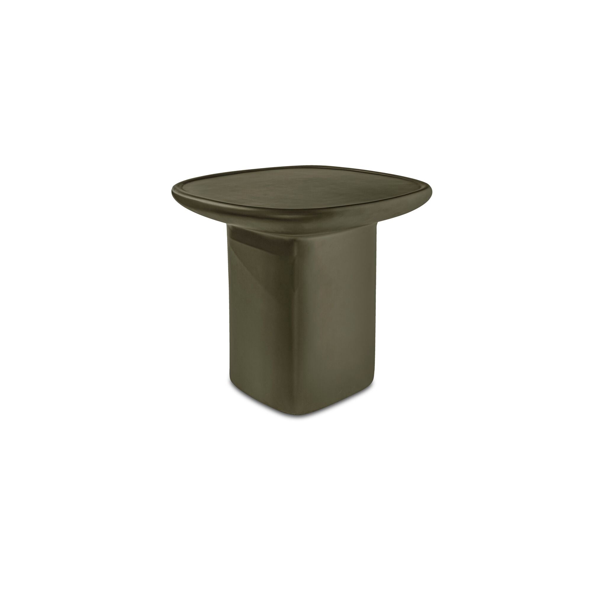 Manon - Outdoor Side Table - Deep Green - Image 3