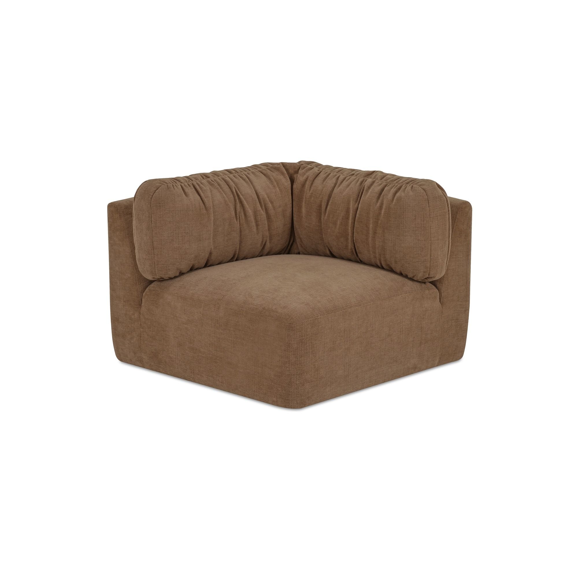 Matina – Corner Chair – Taupe