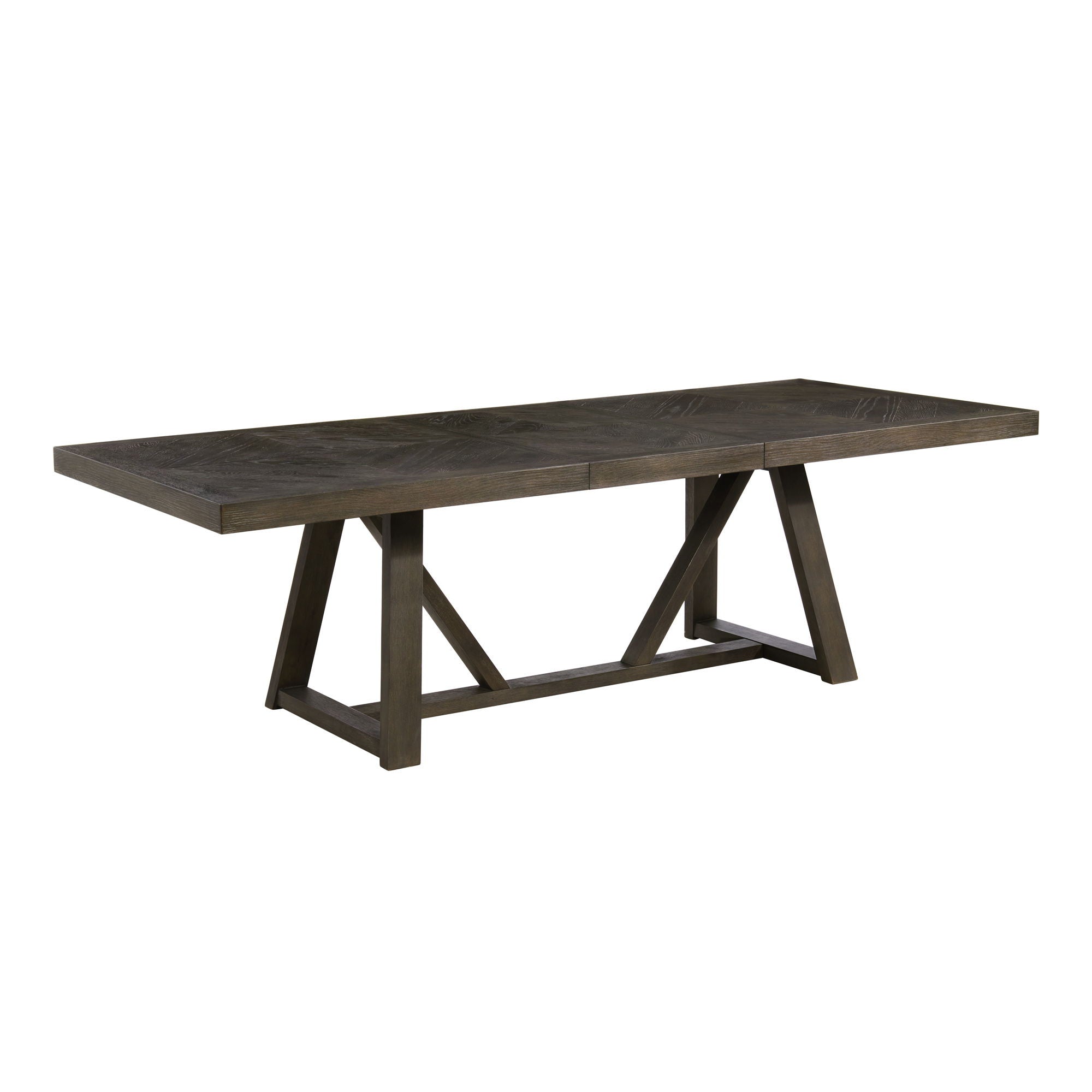 Hearst - Trestle Table - Reclaimed Chevron - Image 1