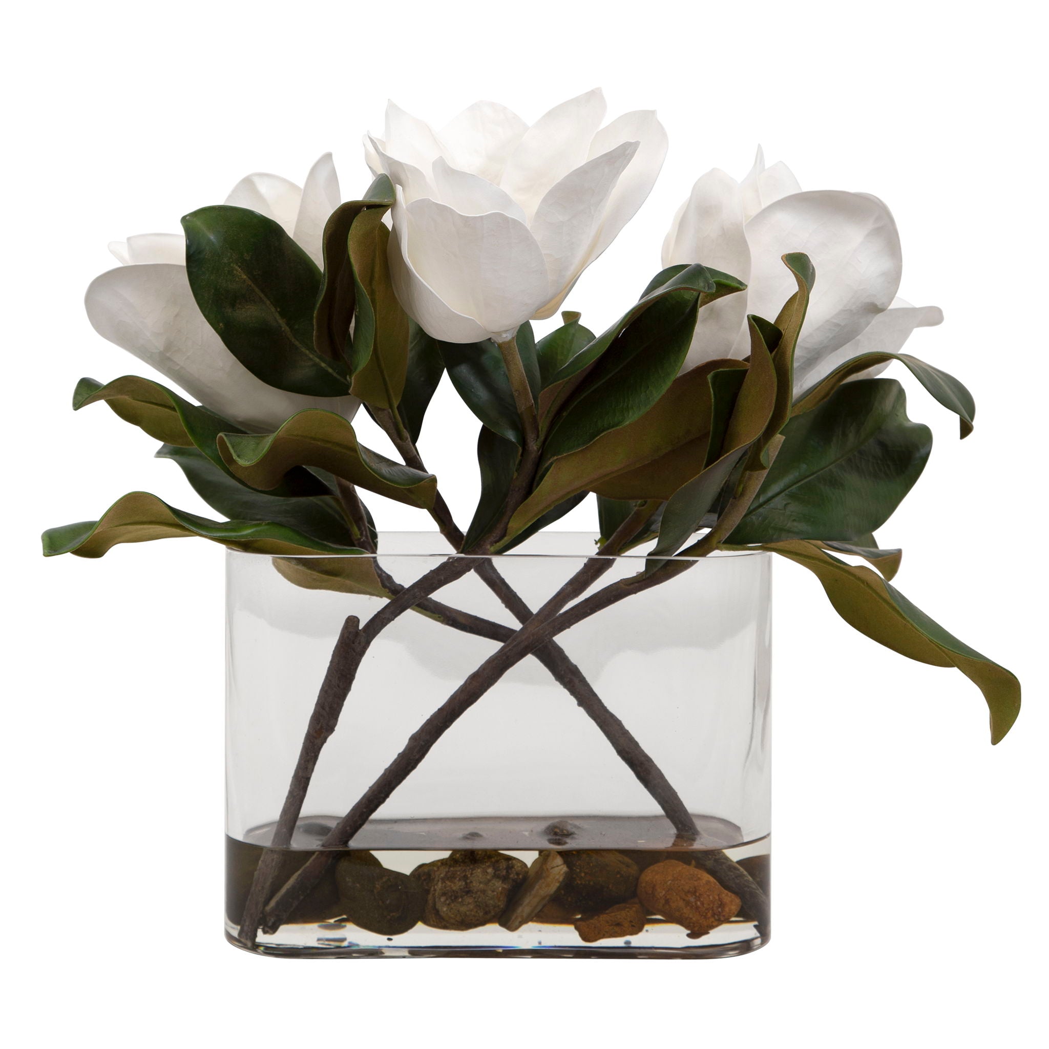 Middleton - Magnolia Flower Centerpiece - Green - Image 1
