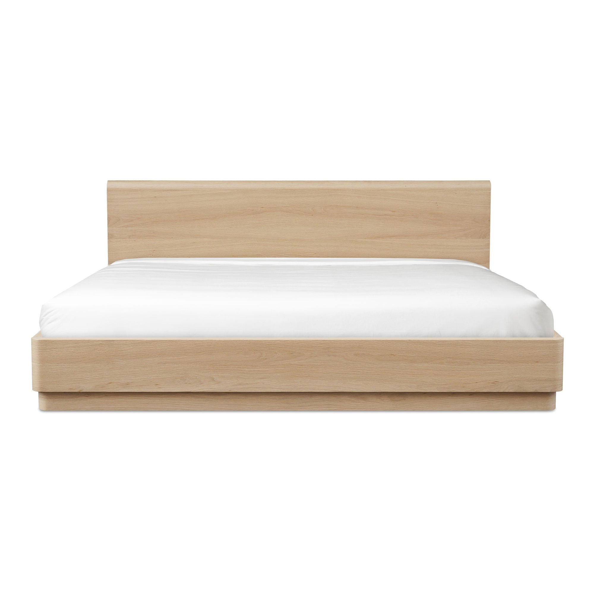 Round Off – King Bed – Natural Oak