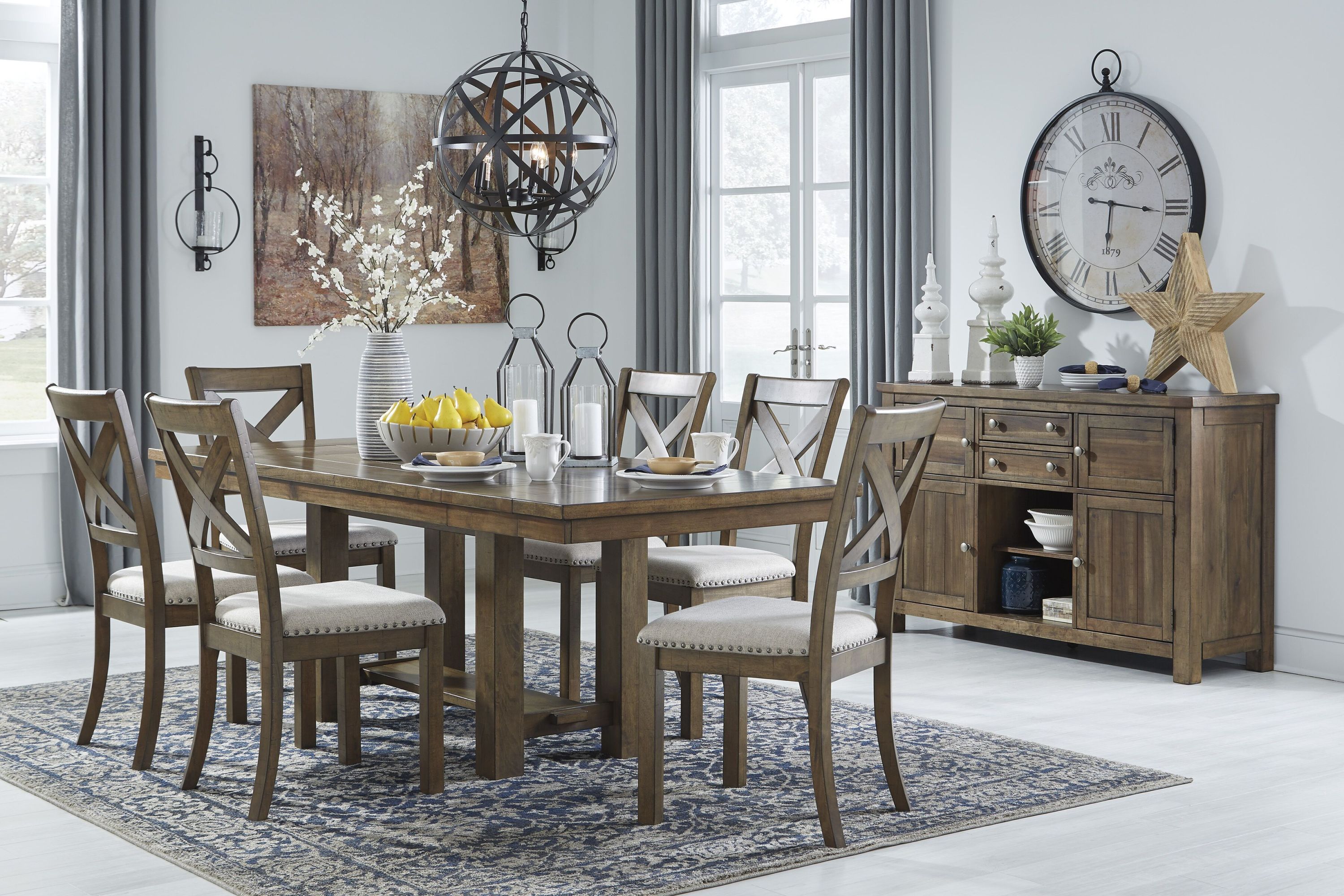Moriville - Rectangular Dining Table Set - Image 3