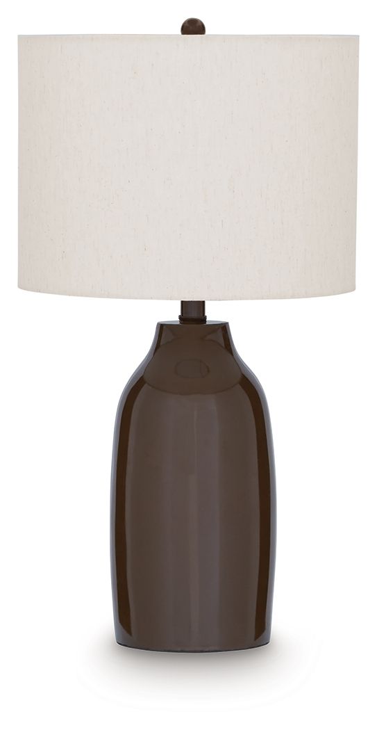 Jyler – Terracotta Table Lamp – Brown