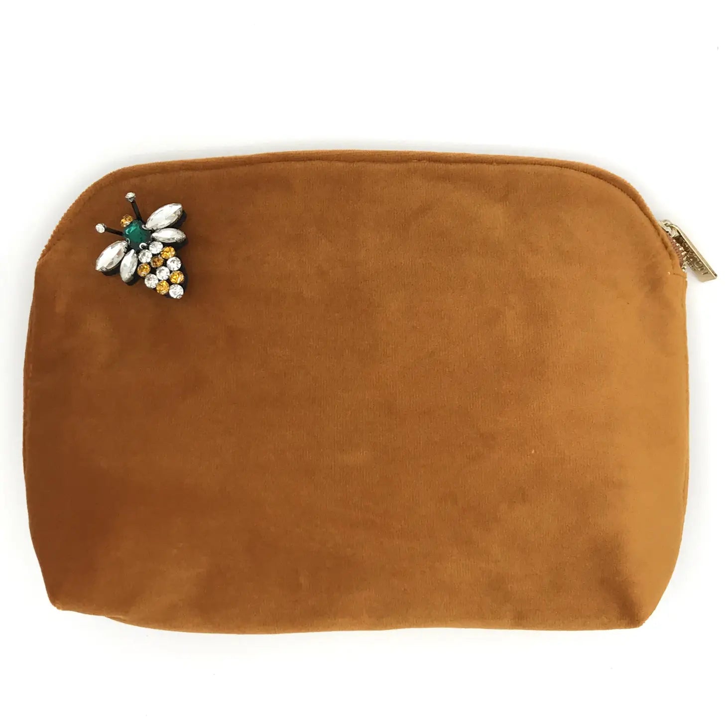 Rust Make-up Bag And a Pin – Large