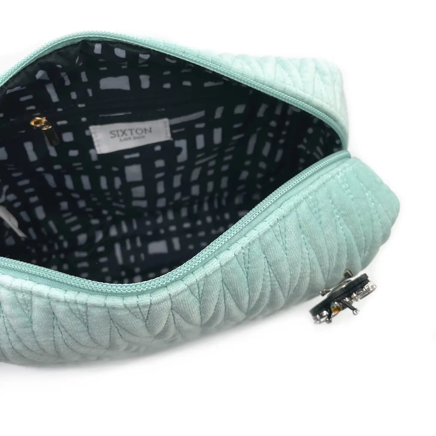 Tribeca wash bag, mint - Image 2