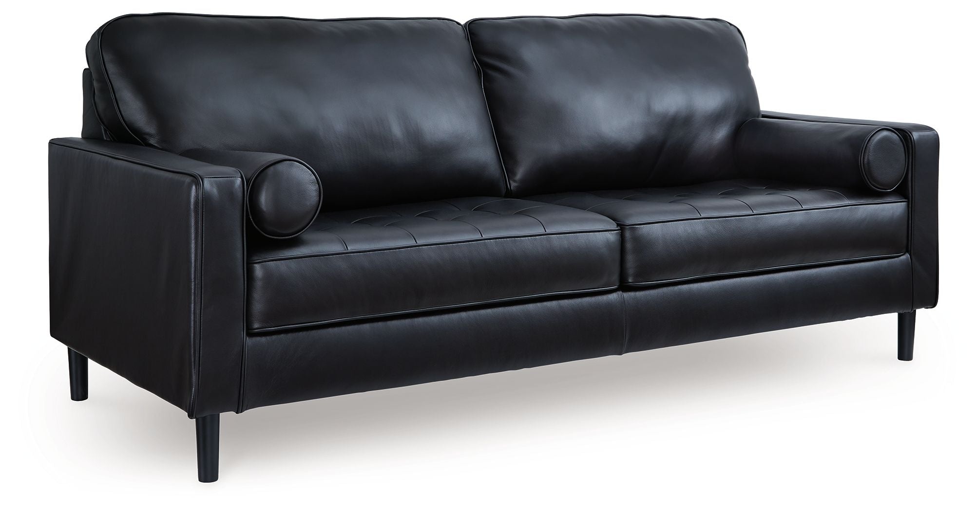 Bryceview - Sofa - Leather Match - Onyx - Image 3