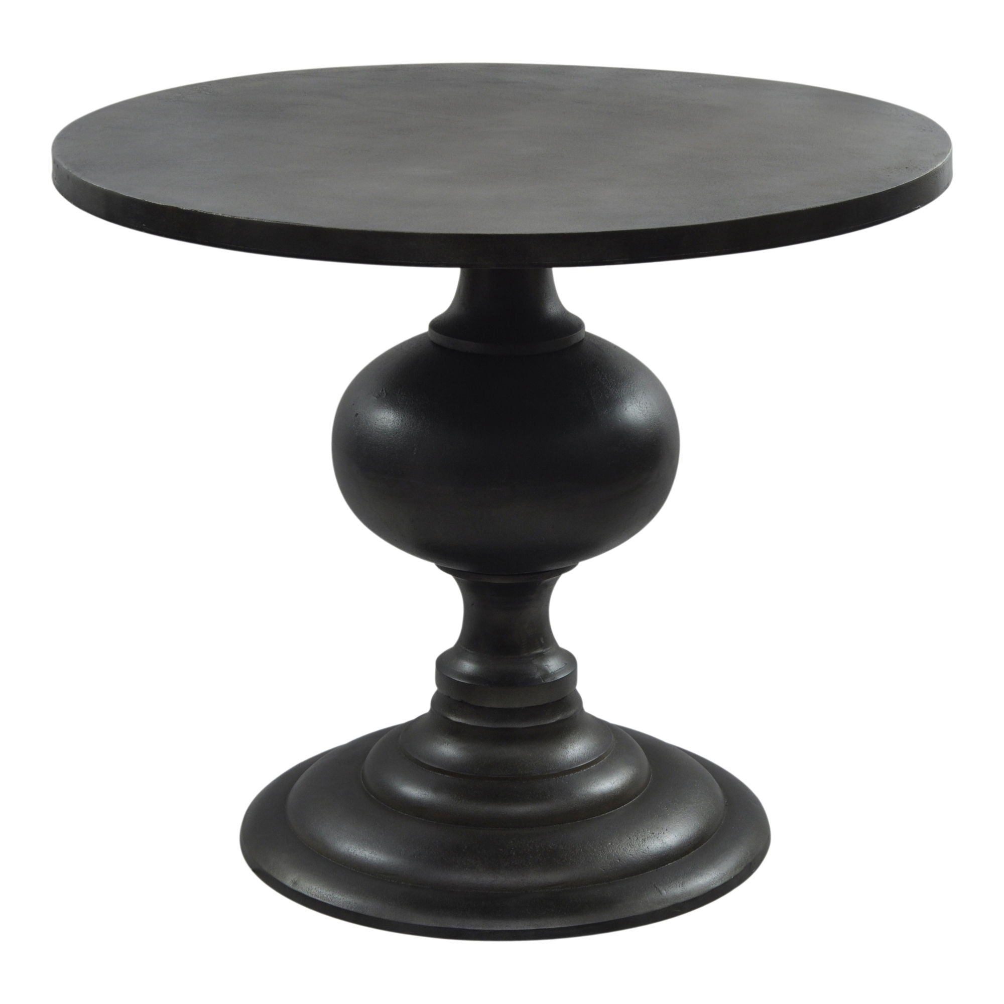 Lexie - Aluminum Dining Table - Black - Image 1