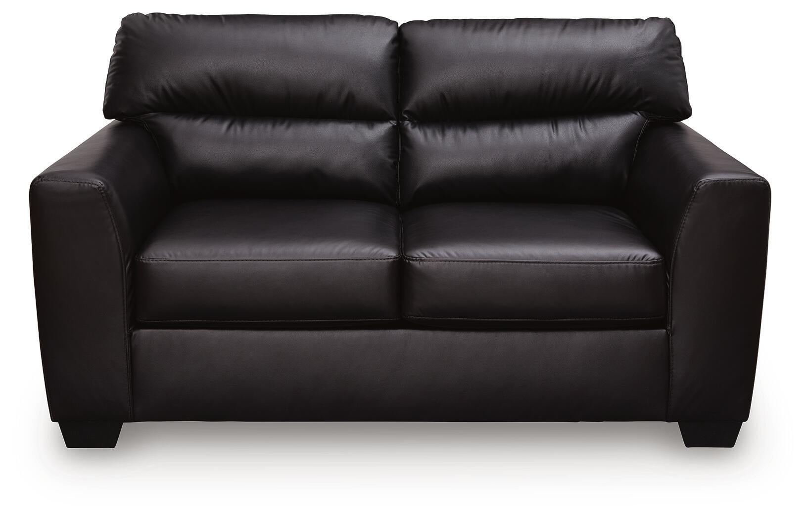 Glennbre - Loveseat - Midnight - Image 2