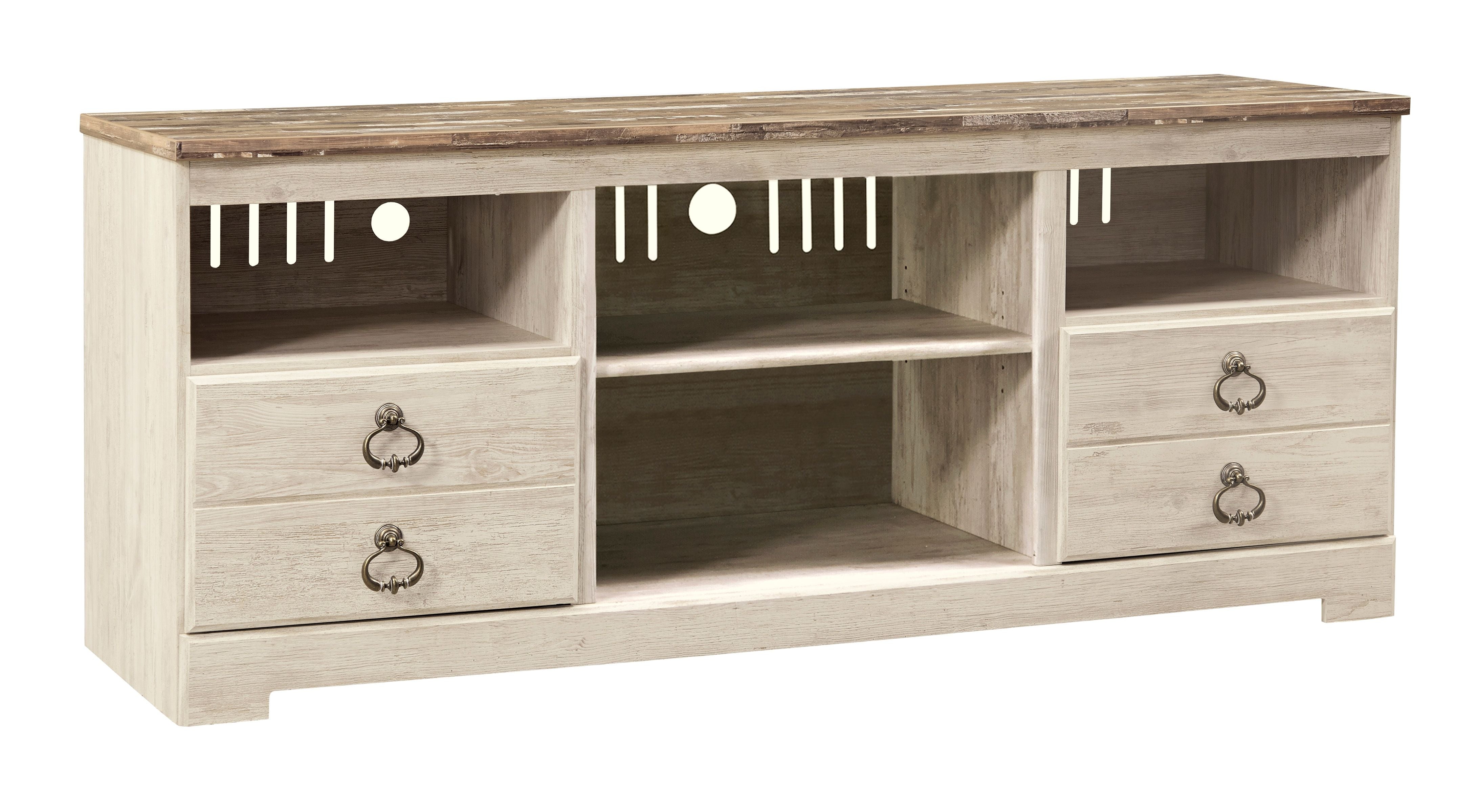 Willowton - TV Stand With Fireplace Option - Image 2