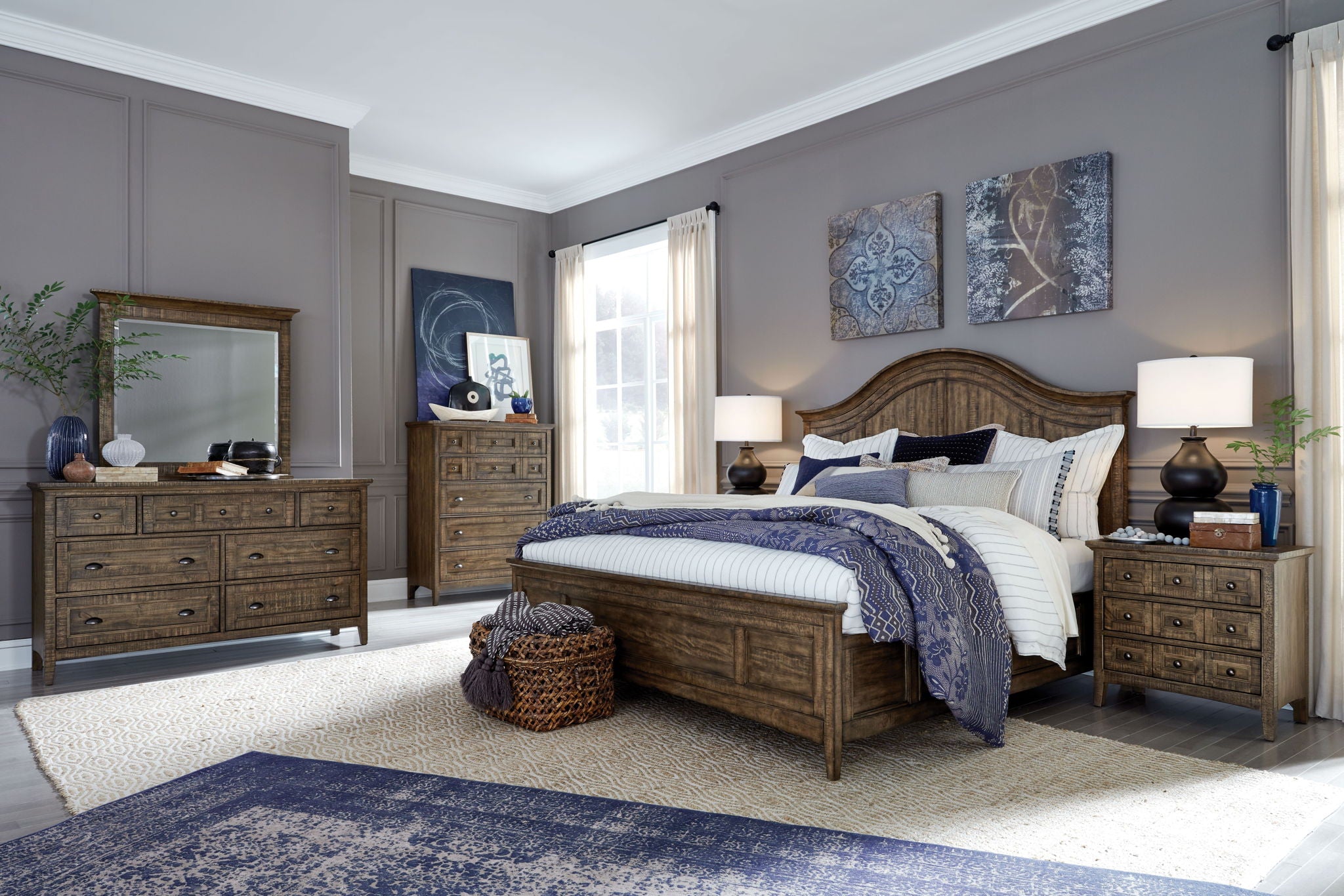 Bay Creek - Drawer Nightstand - Toasted Nutmeg - Image 2