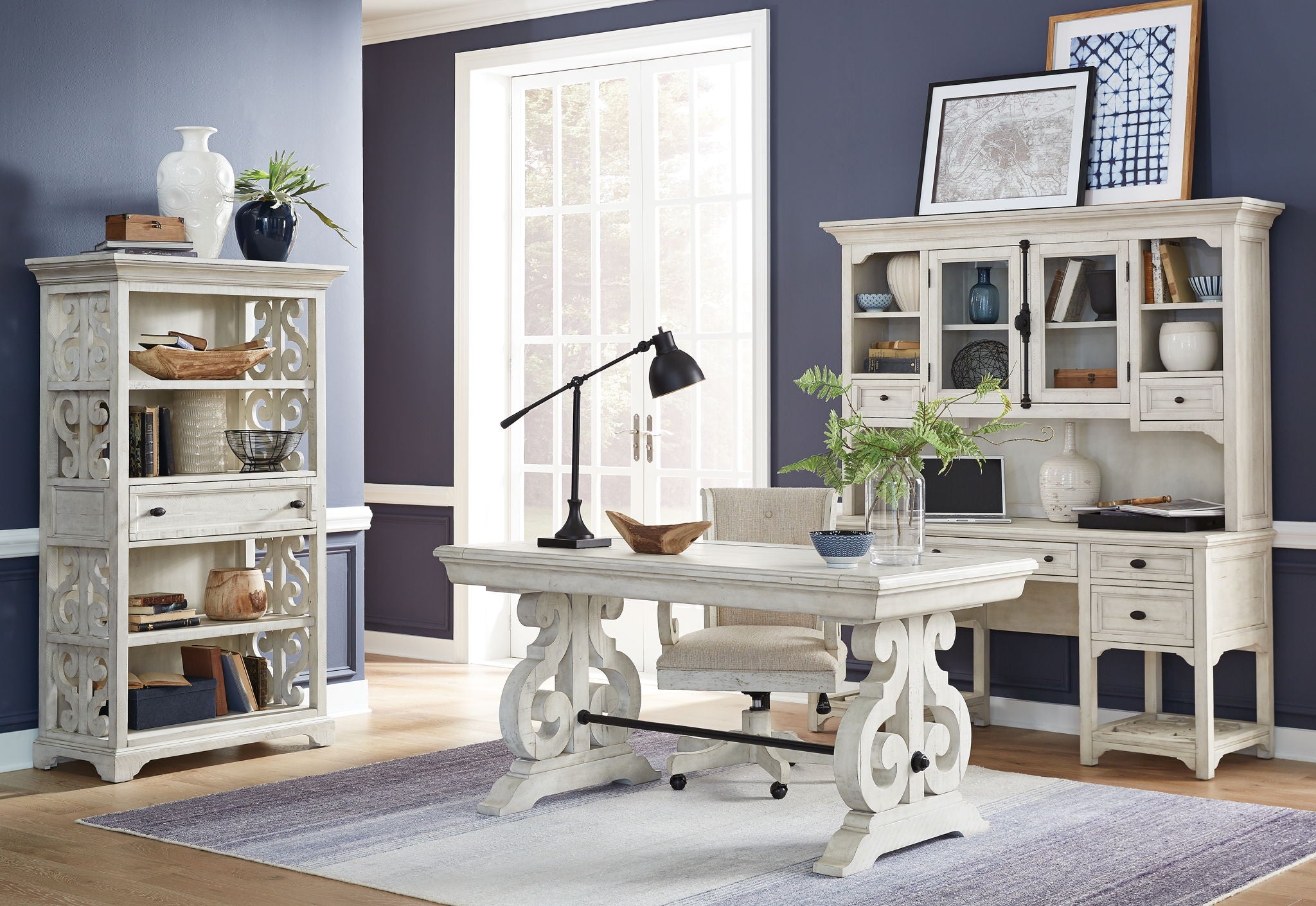 Bronwyn - Writing Desk - Alabaster - Image 3
