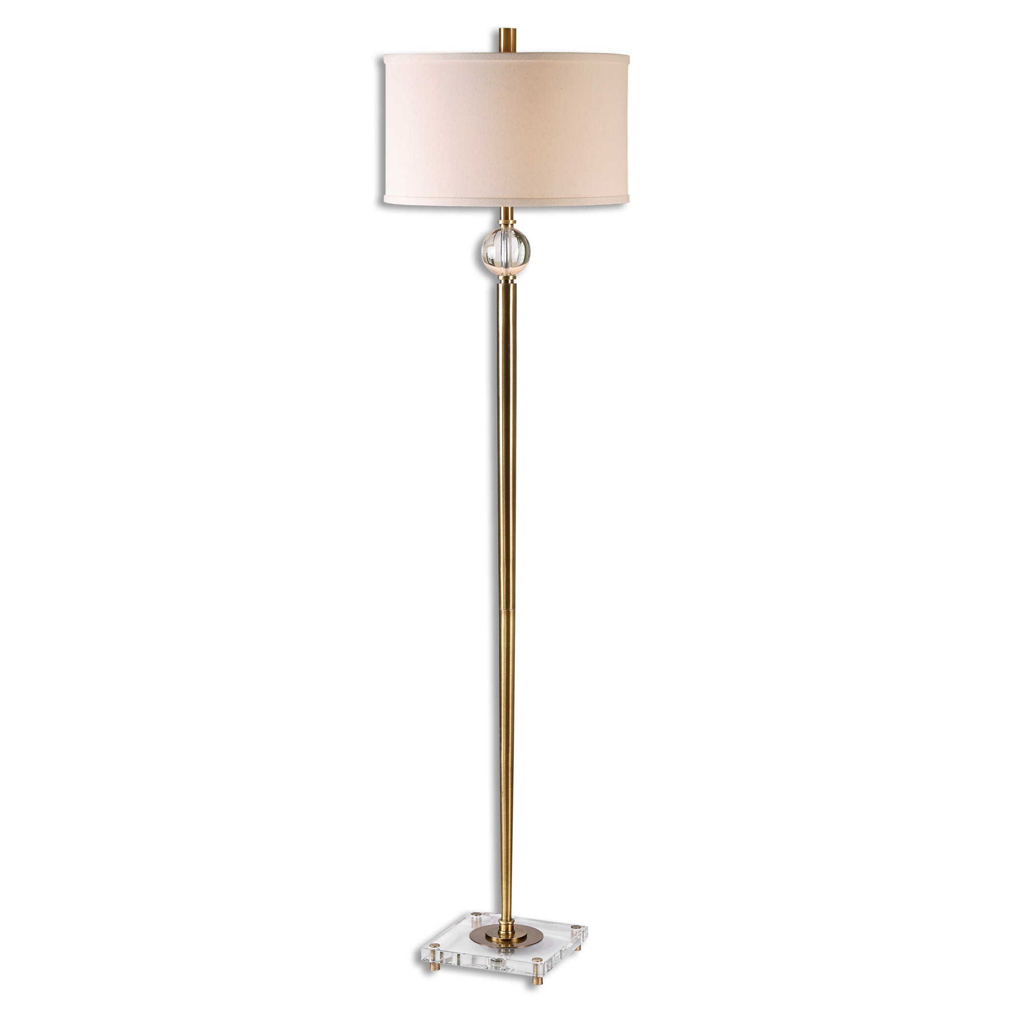 Mesita - Floor Lamp - Brass - Image 1
