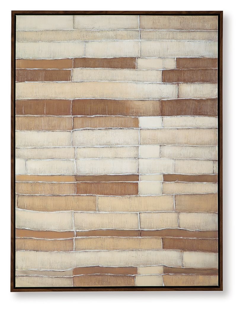 Kalanmore – Wall Art – Brown / Tan / White