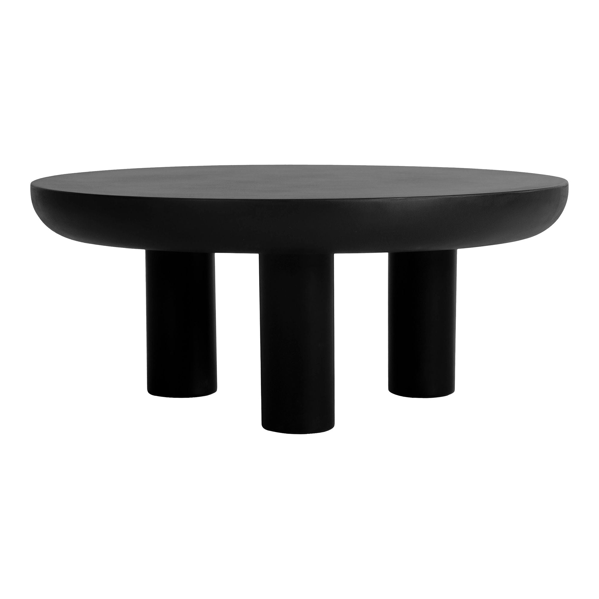 Rocca - Cement Coffee Table - Black - Image 1