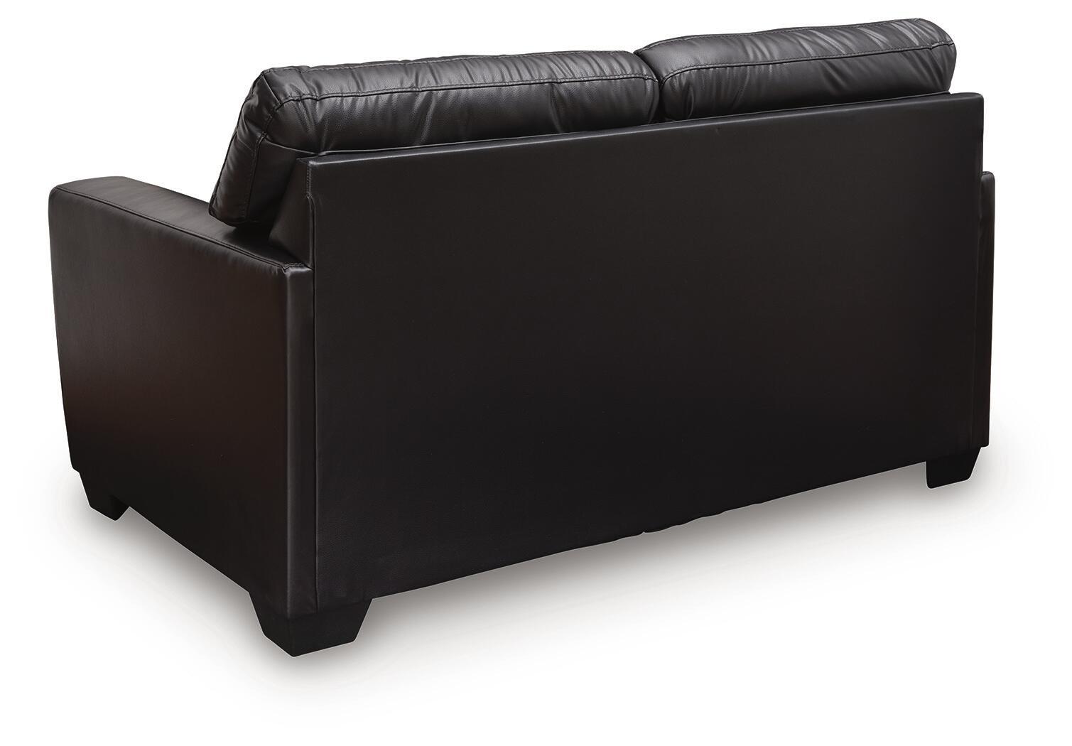 Glennbre - Loveseat - Midnight - Image 3