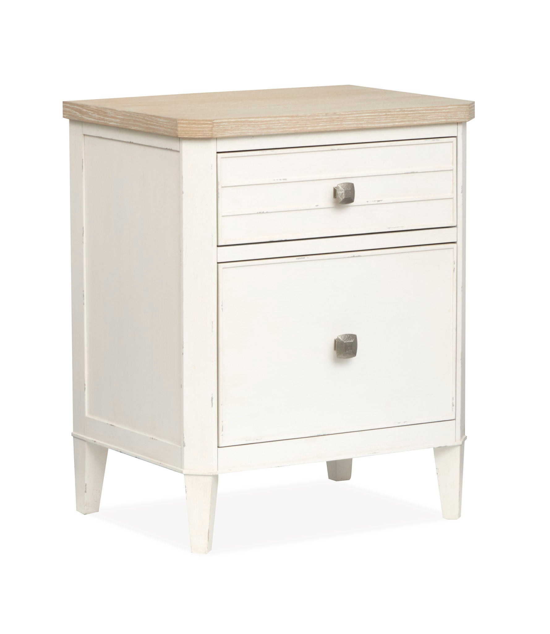 Echo Isles – Telephone Table – Sea Pearl And Driftwood