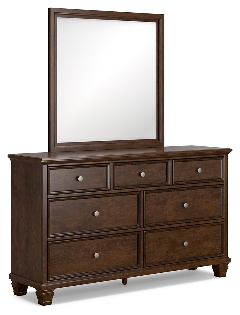 Danabrin – Dresser And Mirror – Brown