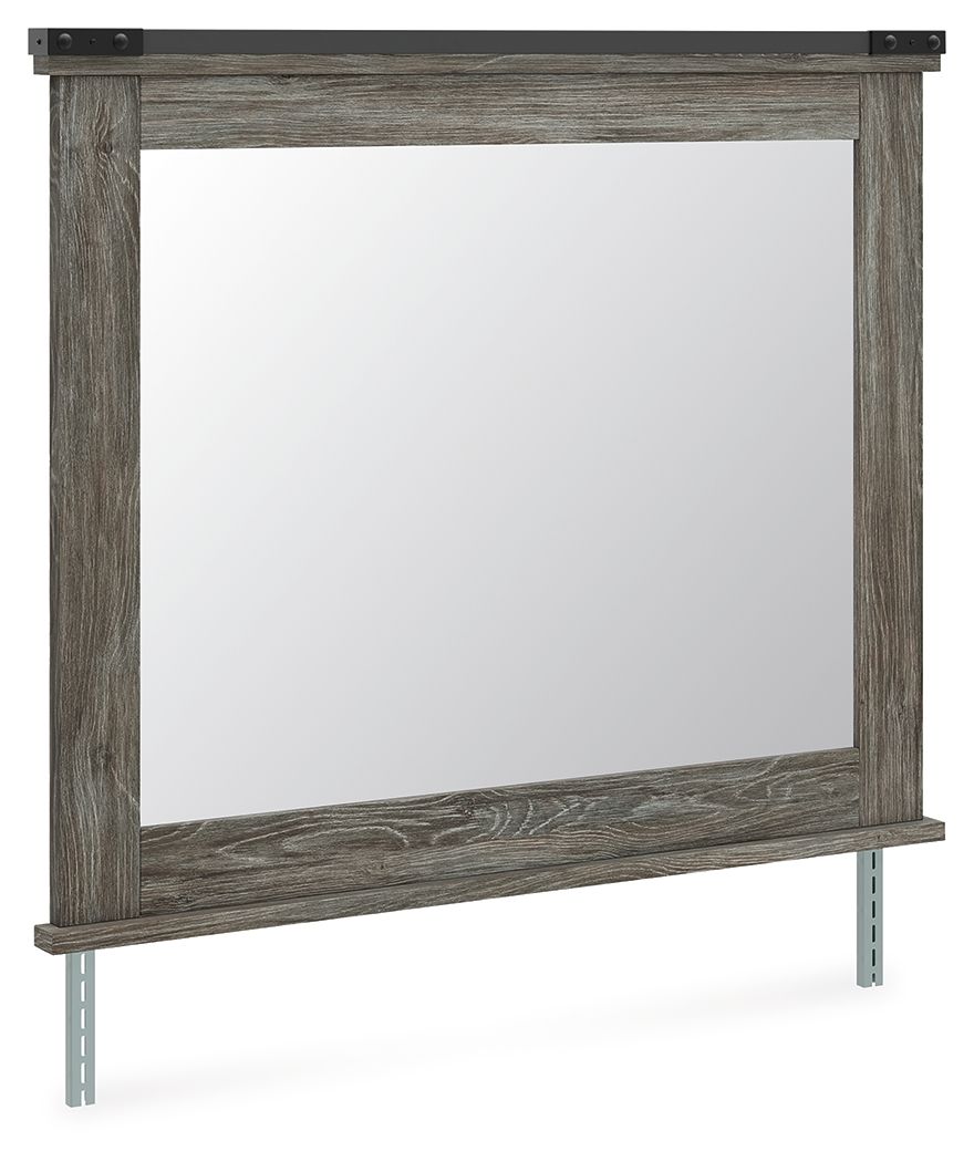 Frandern - Bedroom Mirror - Gray - Image 2