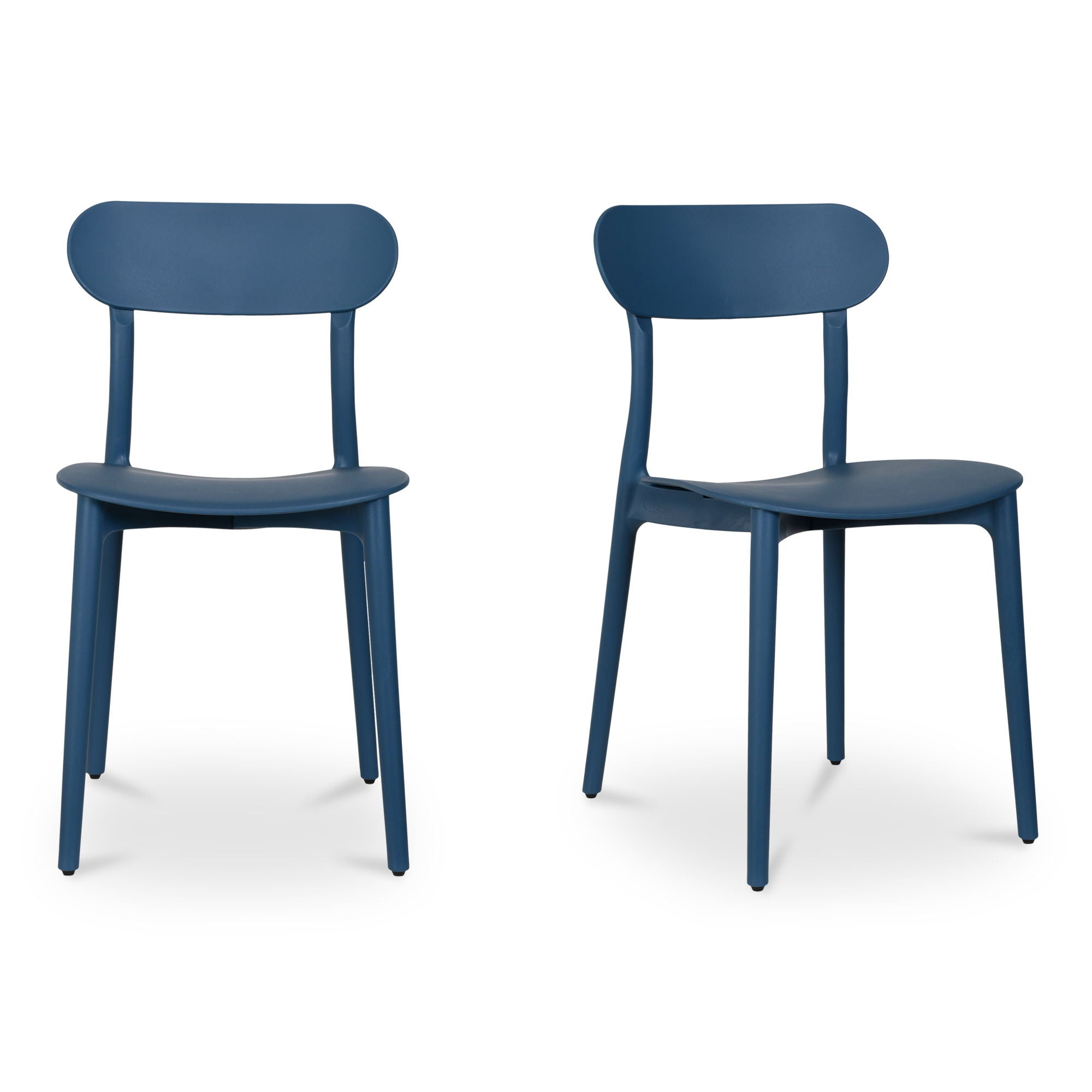 Kent - Outdoor Dining Chair (Set of 2) - Navy - Image 1