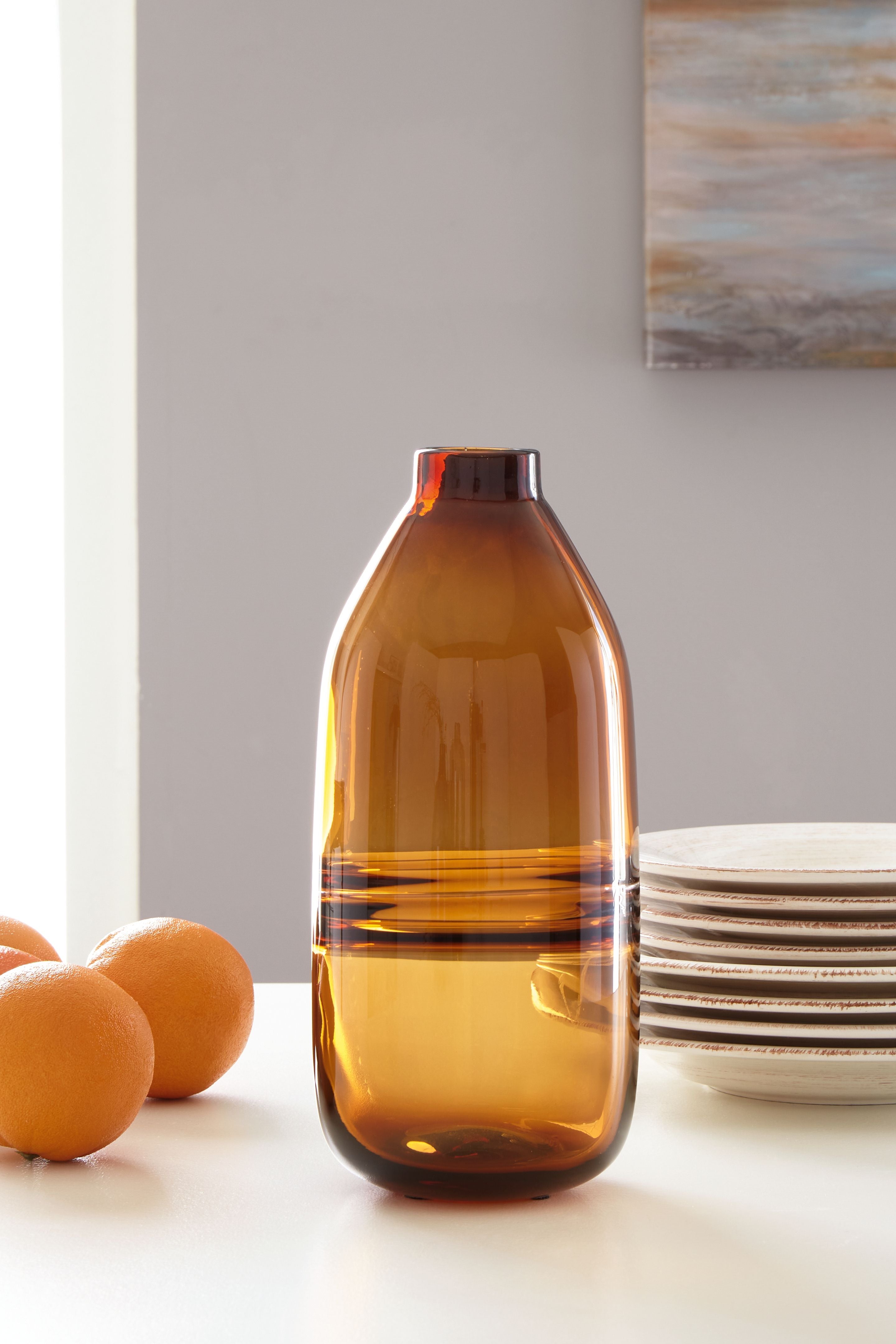 Lemmitt - Vase - Amber - Image 3