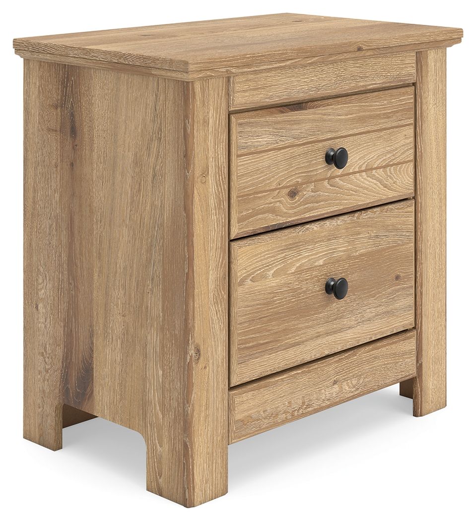 Makidern – Two Drawer Night Stand