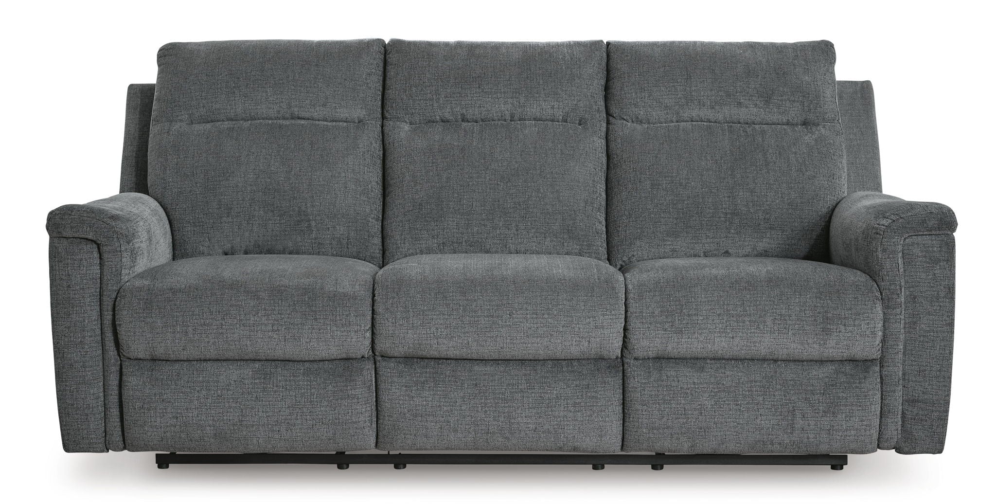 Barnsana – Power Reclining Sofa – Fabric – Gravel