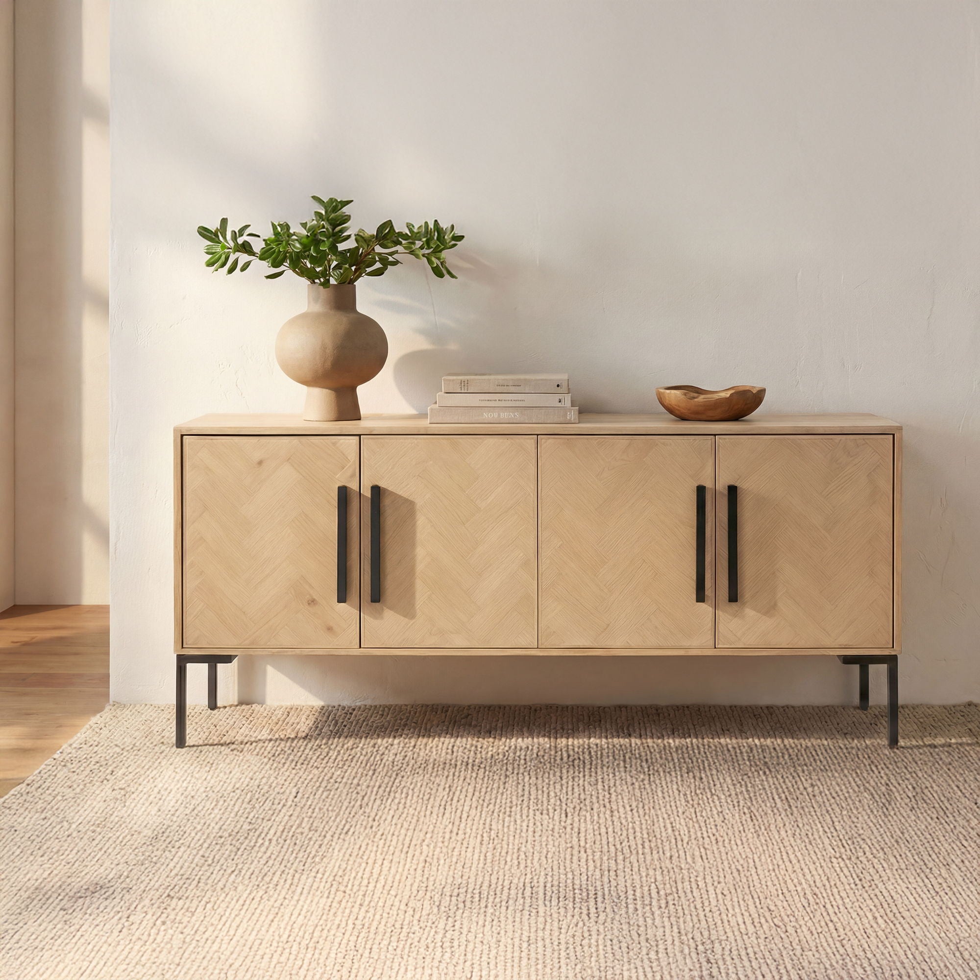 Fishbone - Sideboard - Natural - Image 1