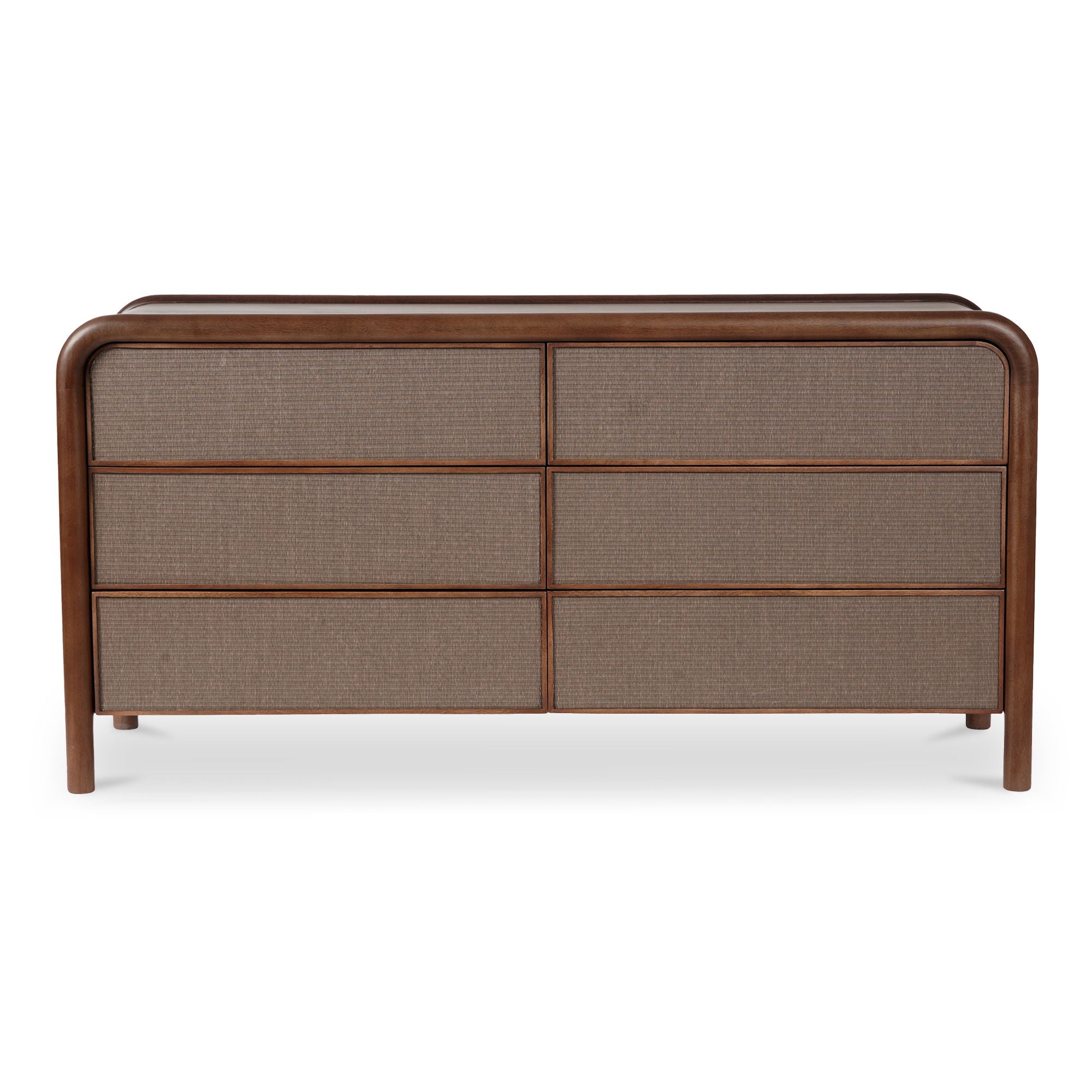 Rye - 6 Drawer Dresser - Warm Brown - Image 1