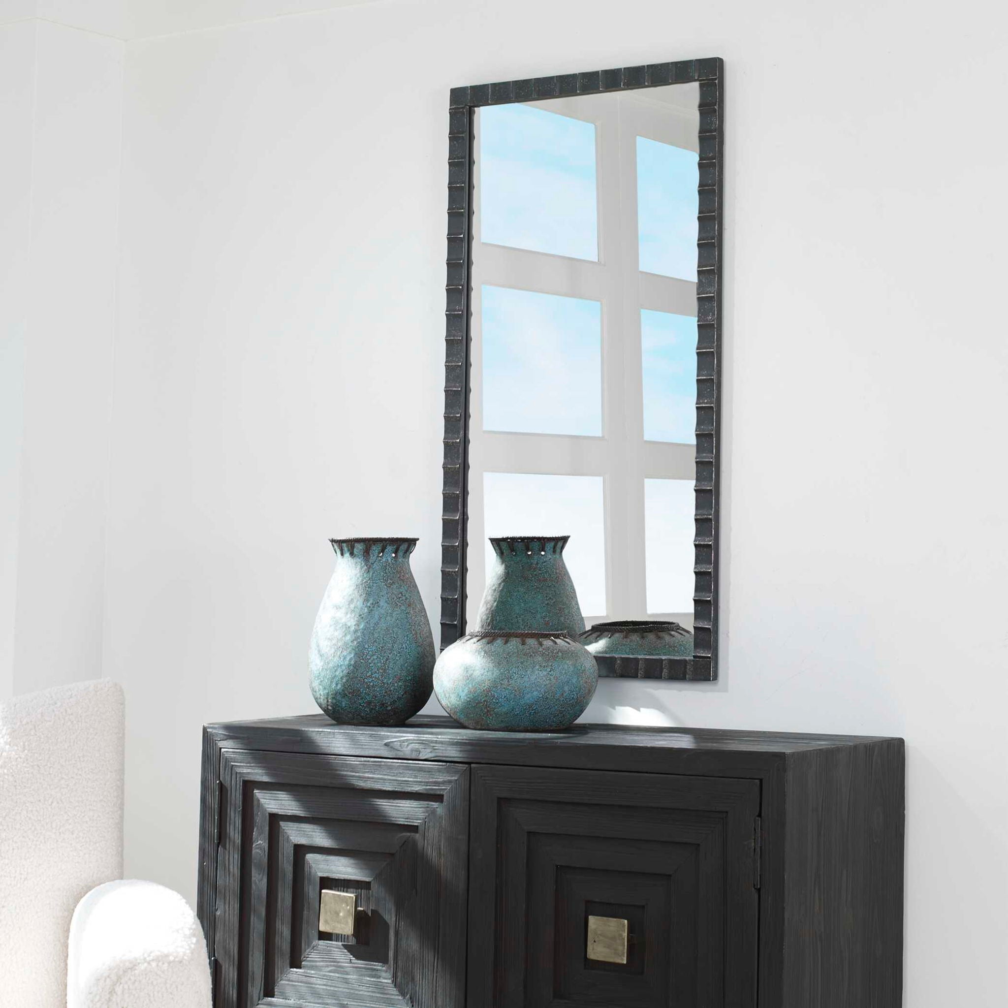 Dandridge - Industrial Mirror - Black - Image 3