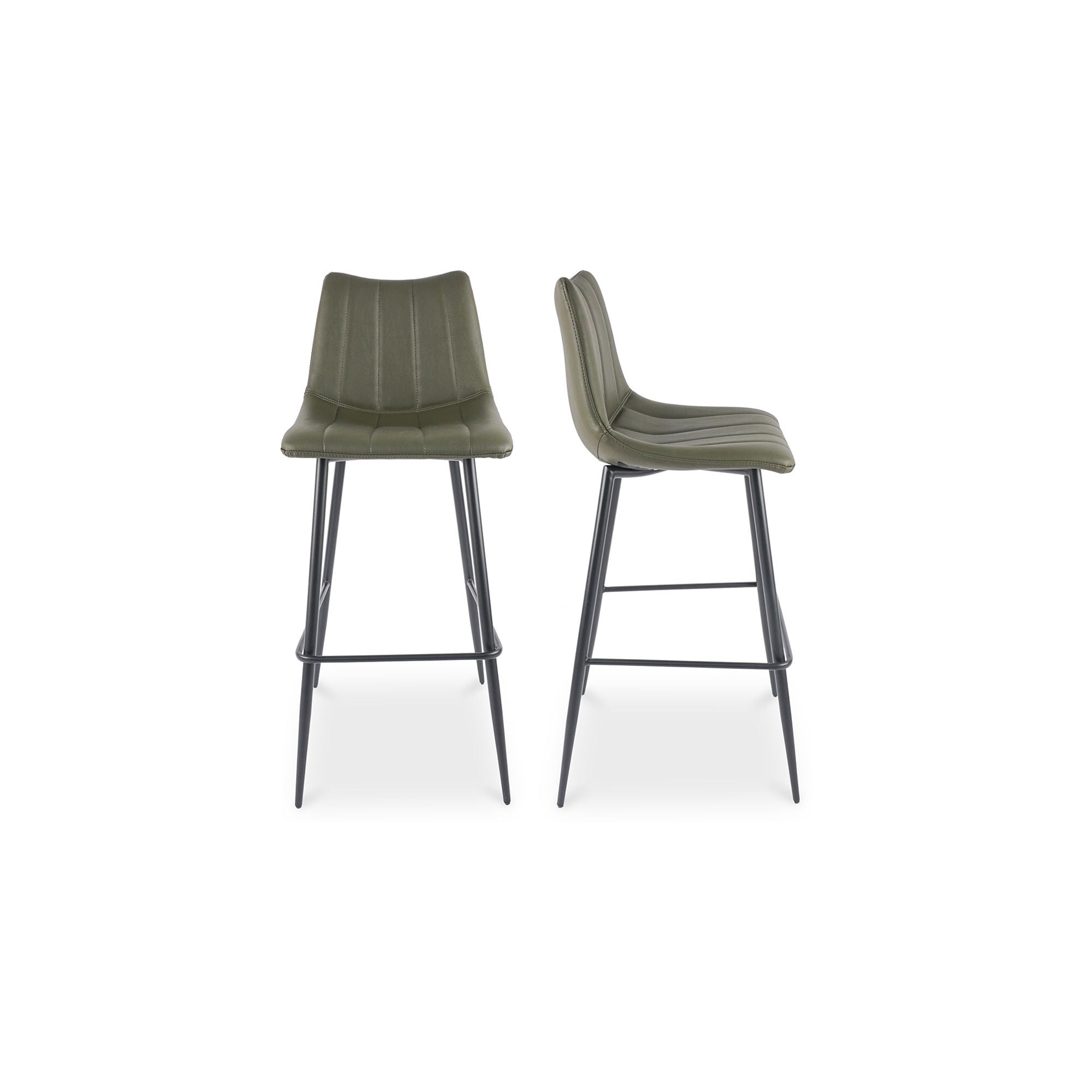 Alibi – Barstool (Set of 2) – Dark Green