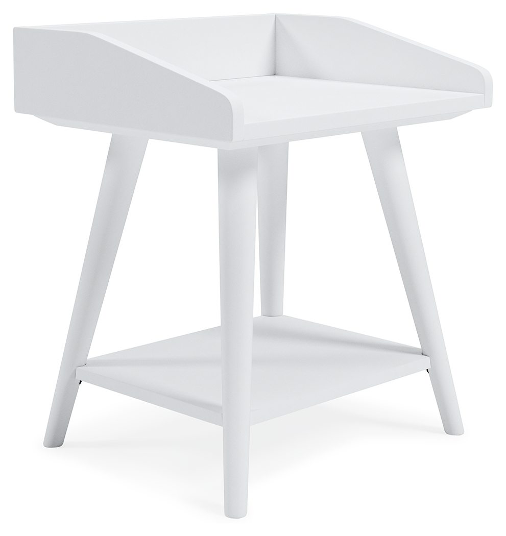 Blariden - Accent Table - White - Image 1