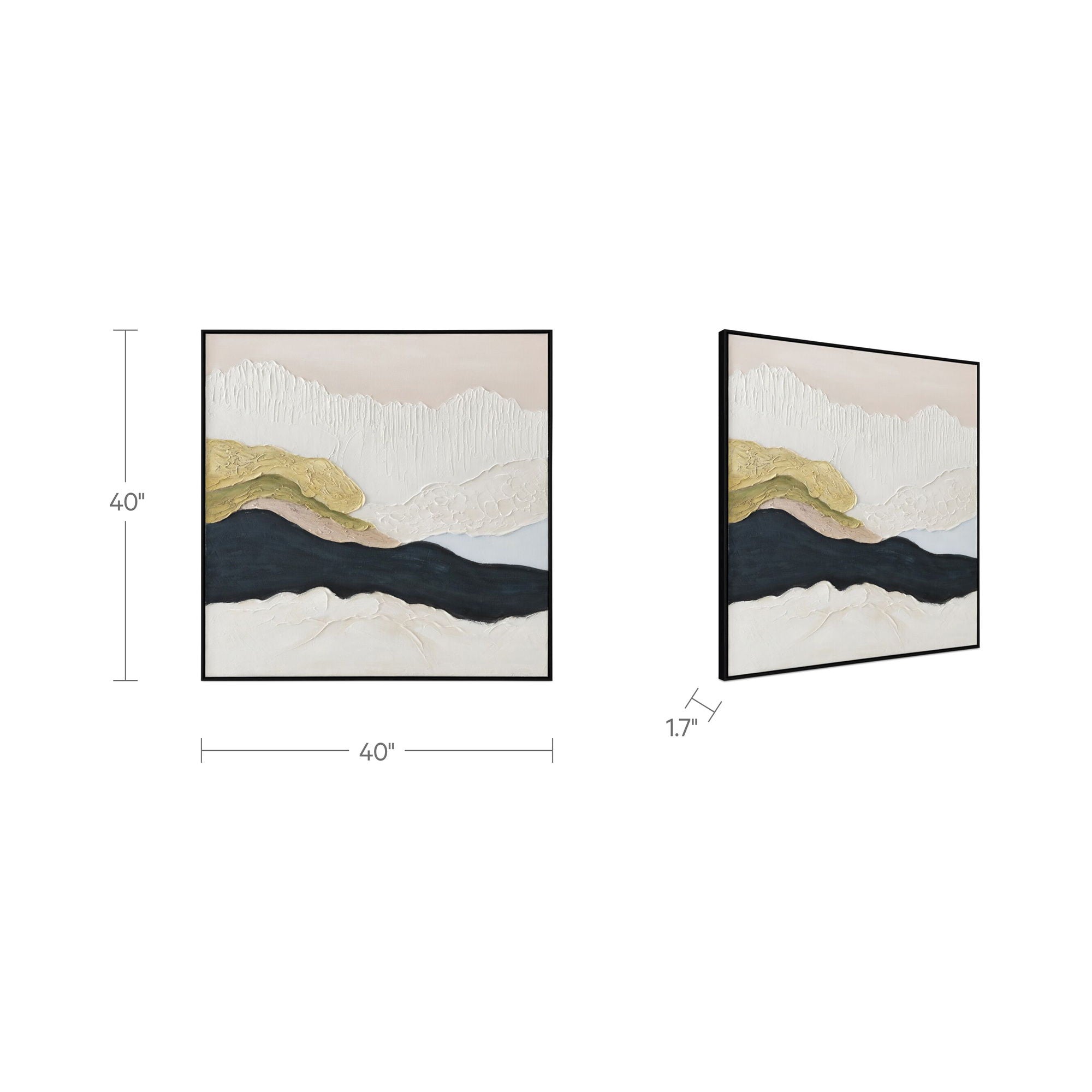 Elevate - Framed Painting - Multicolor - Image 3