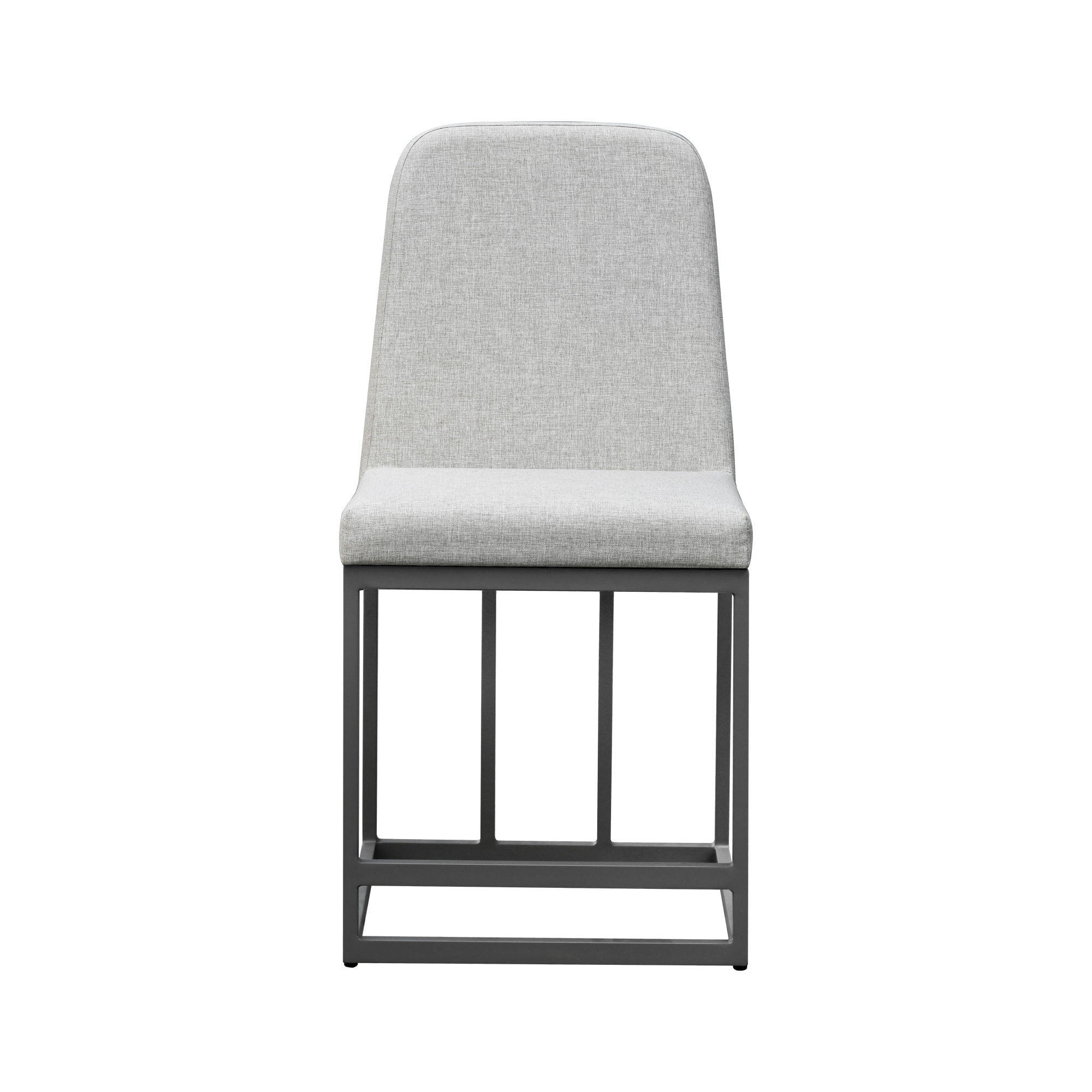 Navarro - Outdoor Dining Upholstered Barstool - Mocha - Image 3
